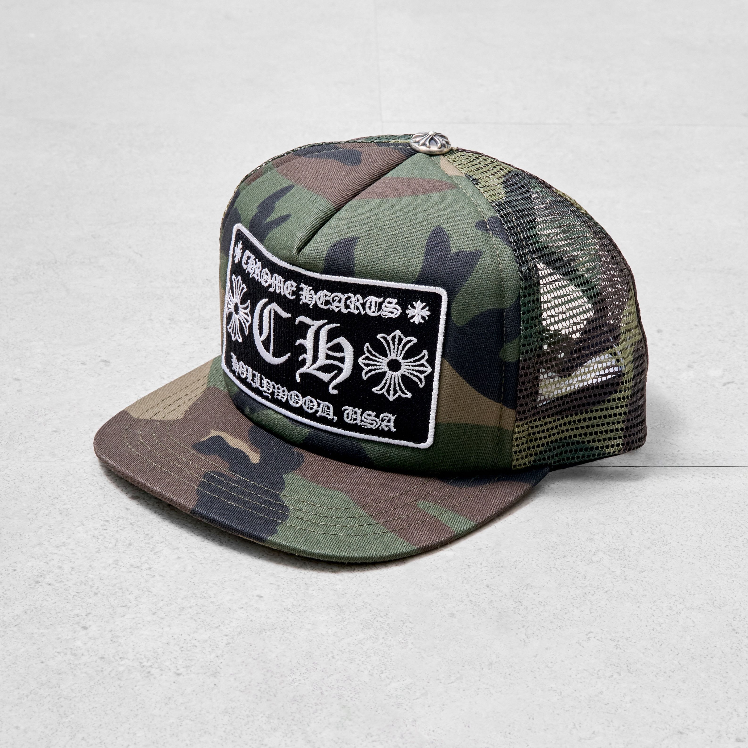 Chrome Hearts CHROME HEARTS CH Hollywood Trucker Hat Size ONE SIZE - 3 Thumbnail