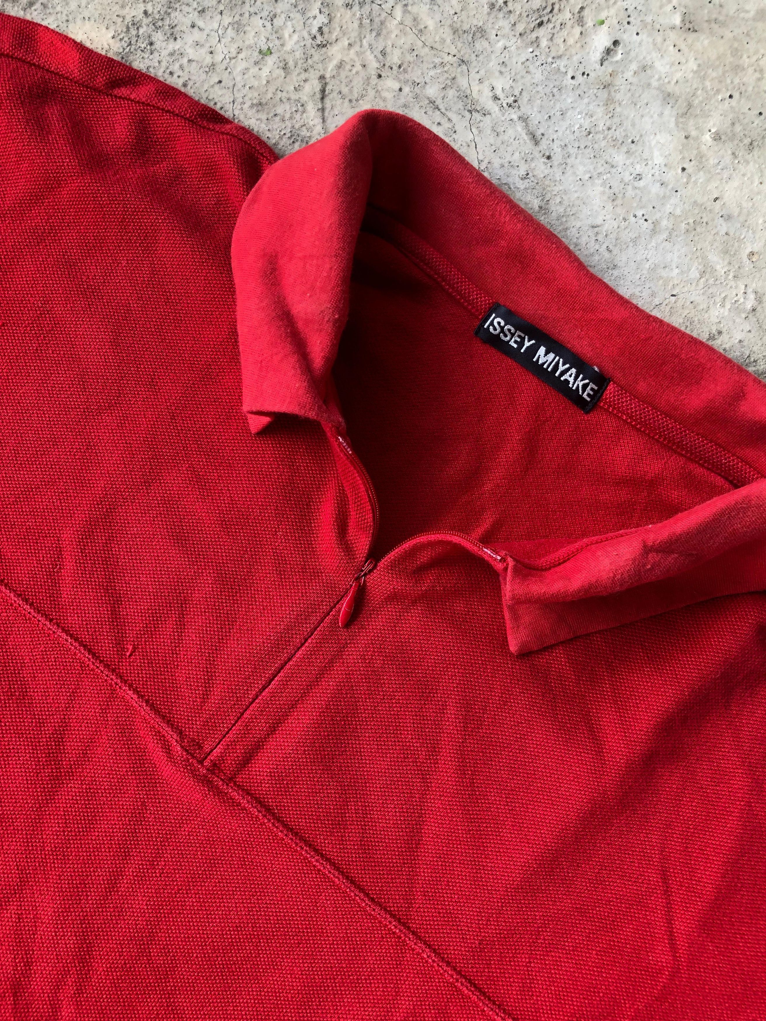 Issey Miyake 90s Issey Miyake Poloshirt Size US L / EU 52-54 / 3 - 2 Thumbnail
