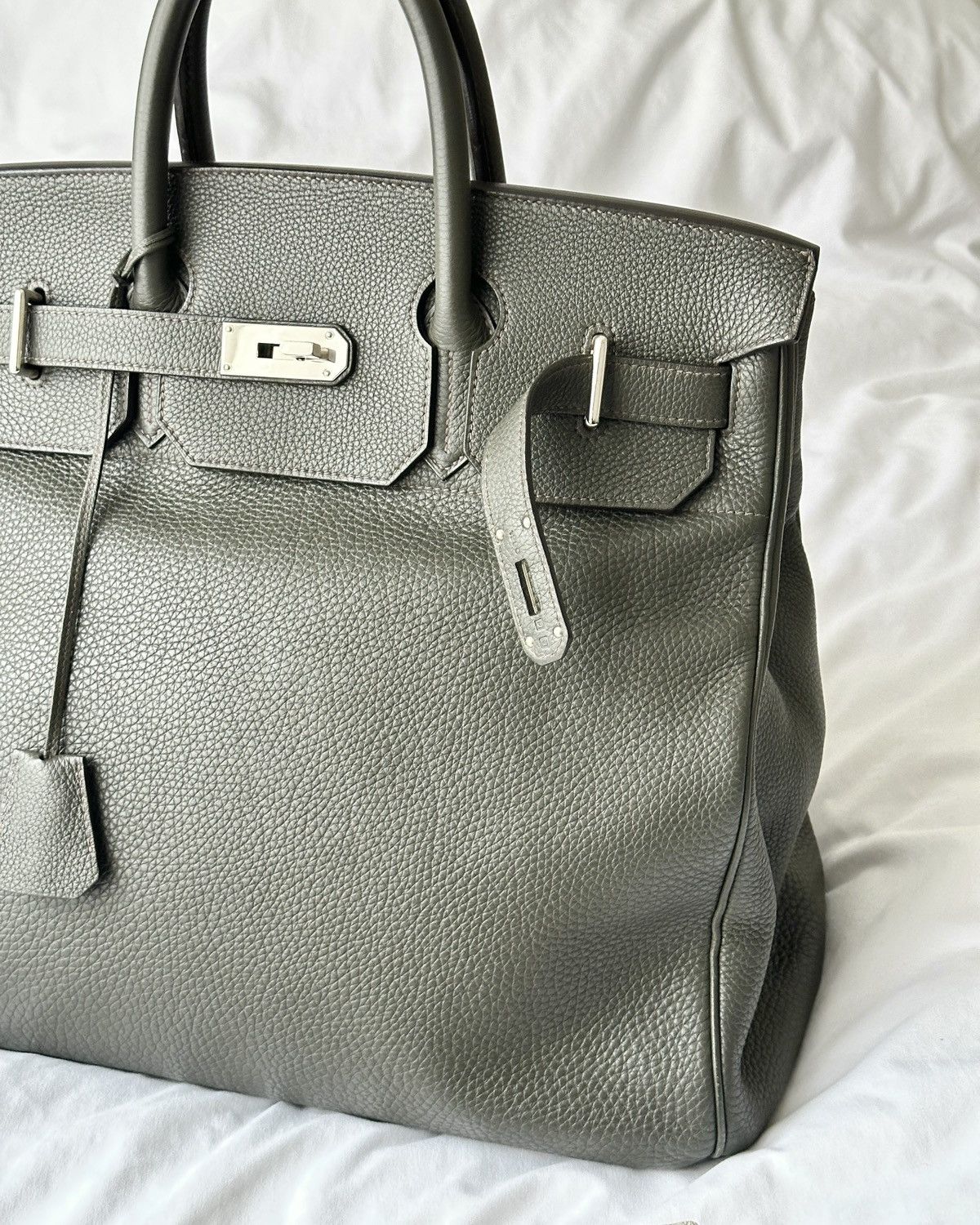 Hermes Birkin HAC 40 in Khaki Togo Leather 2012 / Square P | Grailed