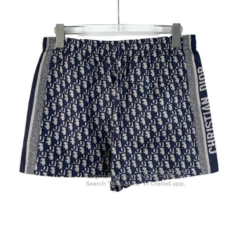 Dior Dior Blue Silk Women's Shorts . Size 23" - 2 Thumbnail