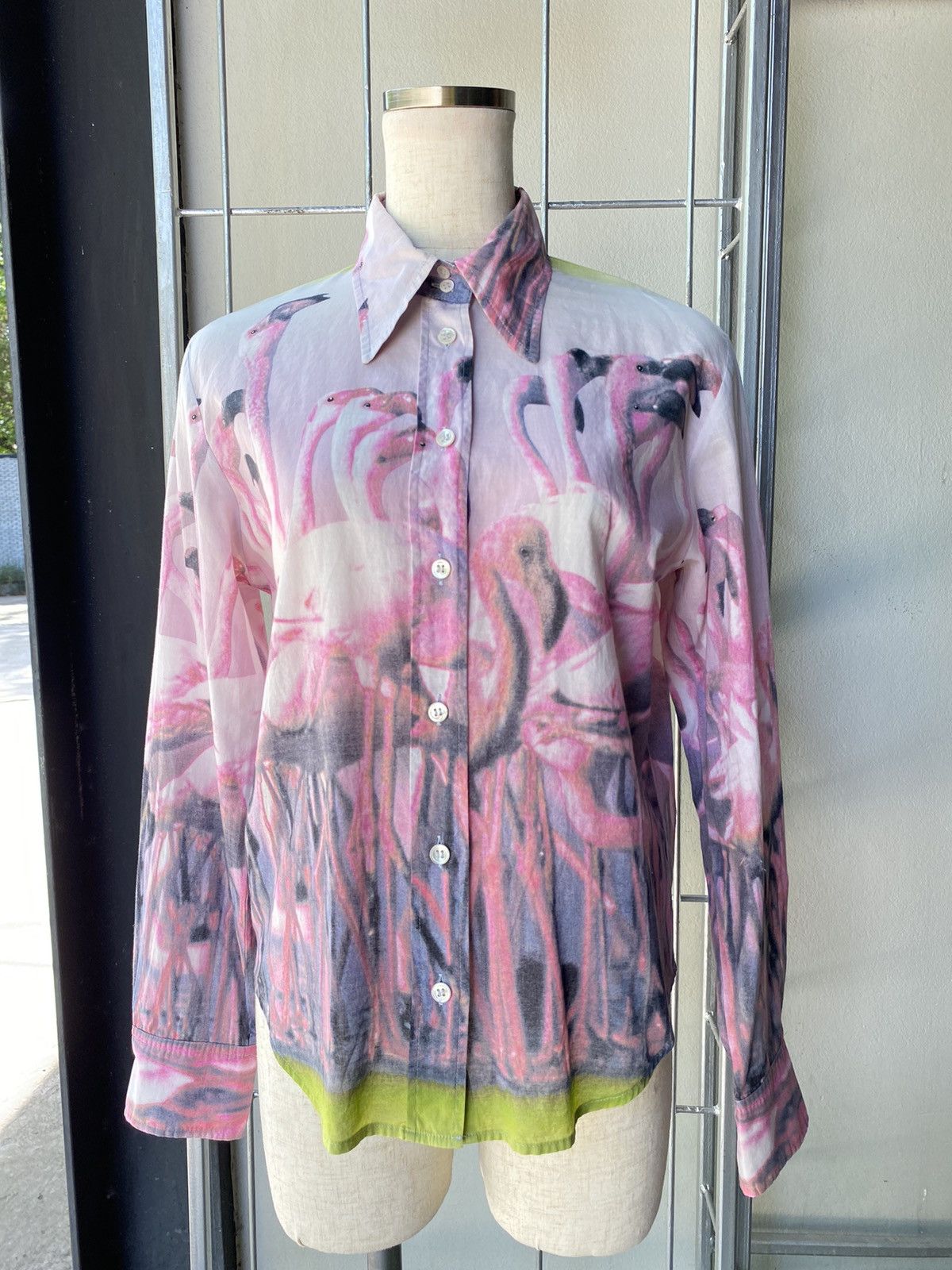 Paul Smith paul smith flamingo printed shirt Size ONE SIZE - 5 Thumbnail
