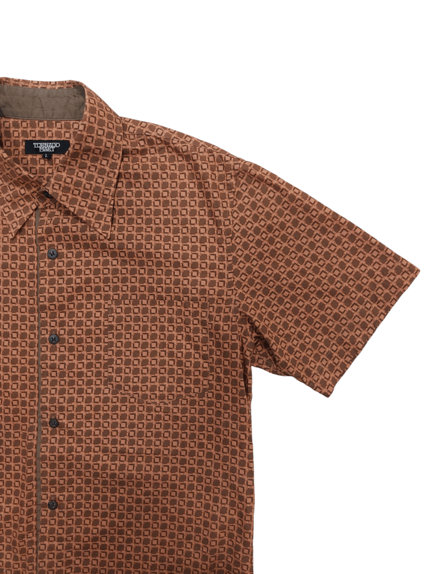 Tornado Mart Tornado Mart Japan Monogram Shirt Size US L / EU 52-54 / 3 - 10 Thumbnail