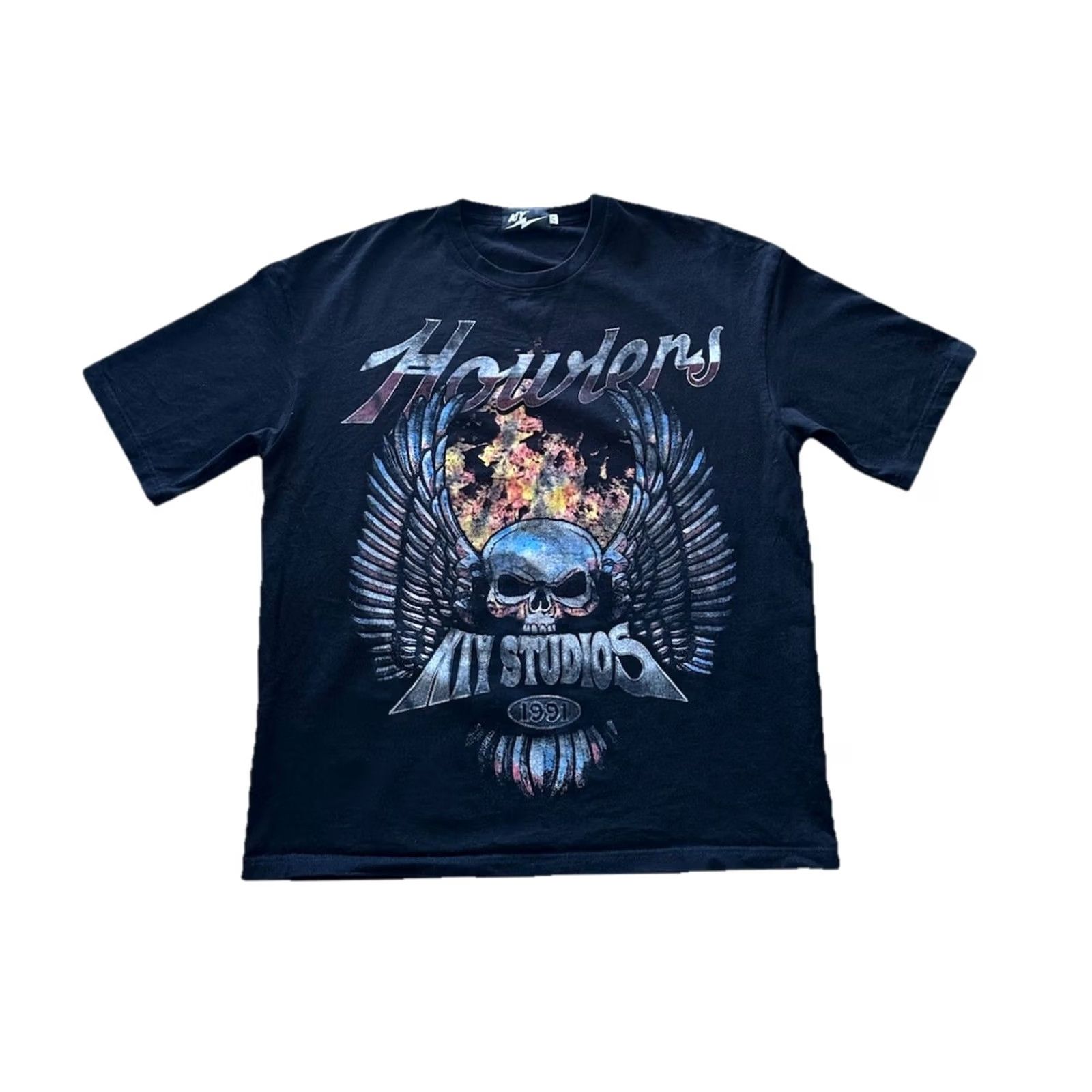 Vintage Kool By KIY Studios Double Sided Graphic Howlers Club T-Shirt Black Men XXL Size US XXL / EU 58 / 5 - 2 Thumbnail