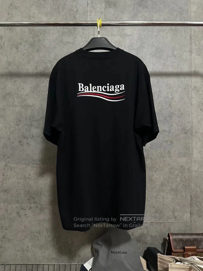 Balenciaga Balenciaga Coke Embroidery Logo Short Sleeve T-Shirt. Size US L / EU 52-54 / 3 - 4 Thumbnail