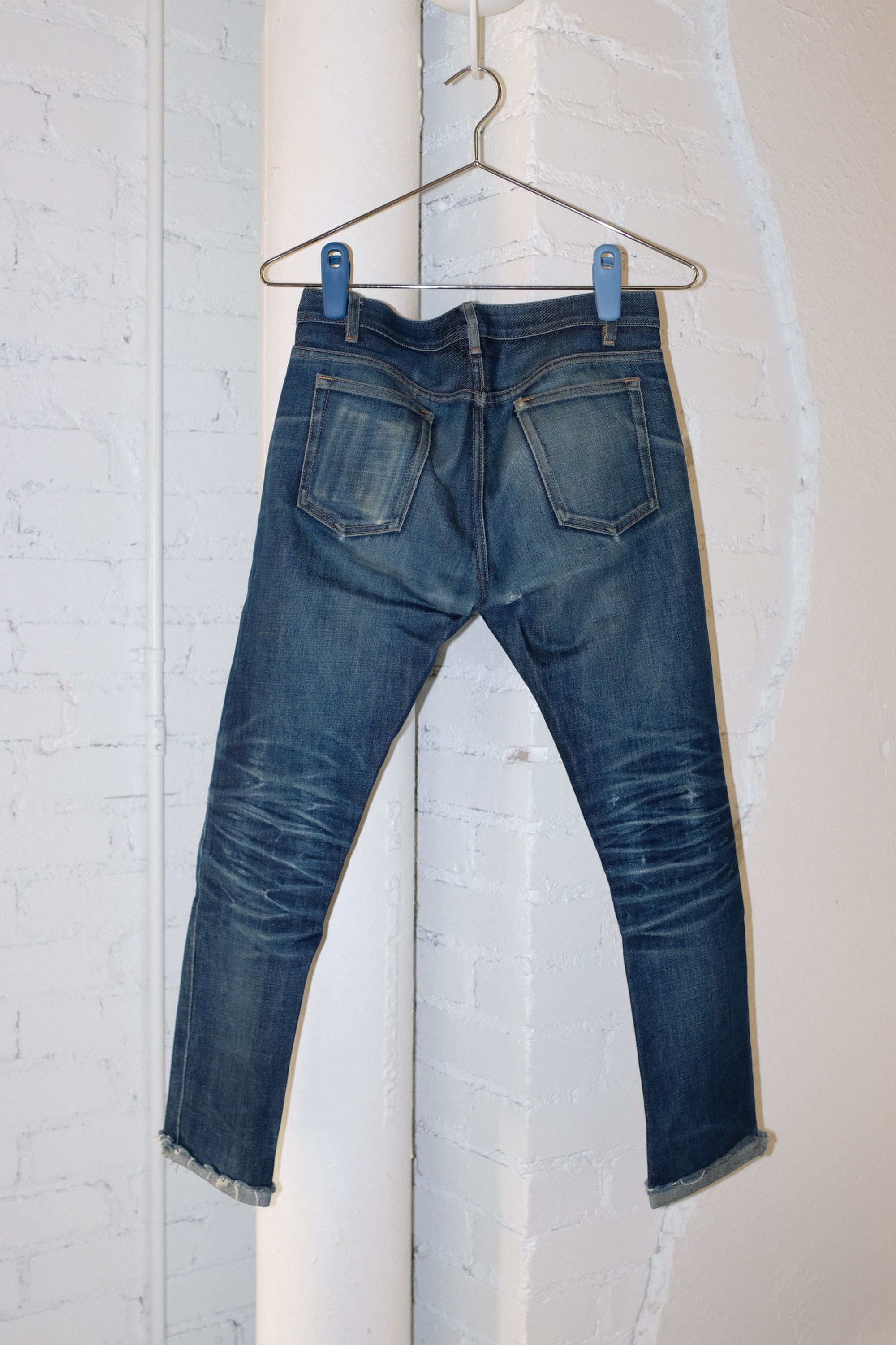 A.P.C. A.P.C. New Cure Homme Skinny Raw Denim Butler Program Size US 26 / EU 42 - 2 Thumbnail