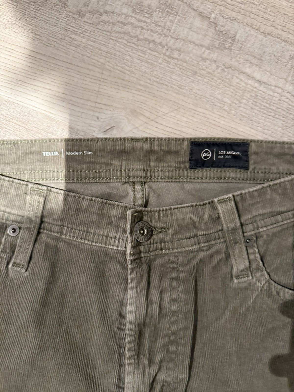 AG Adriano Goldschmied AG LA corduroy pants Size US 33 - 3 Thumbnail