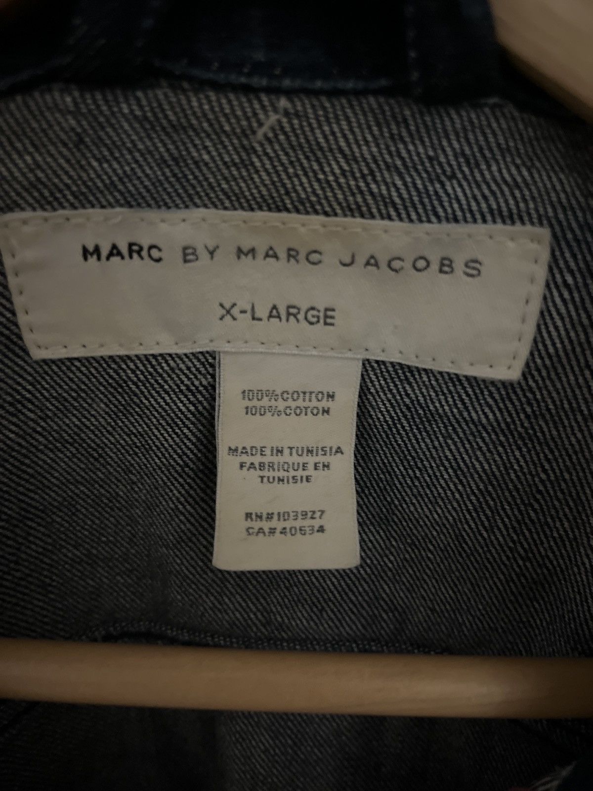 Marc by Marc Jacobs Denim Blue Jacket Marc by Marc Jacobs Size US XL / EU 56 / 4 - 2 Thumbnail