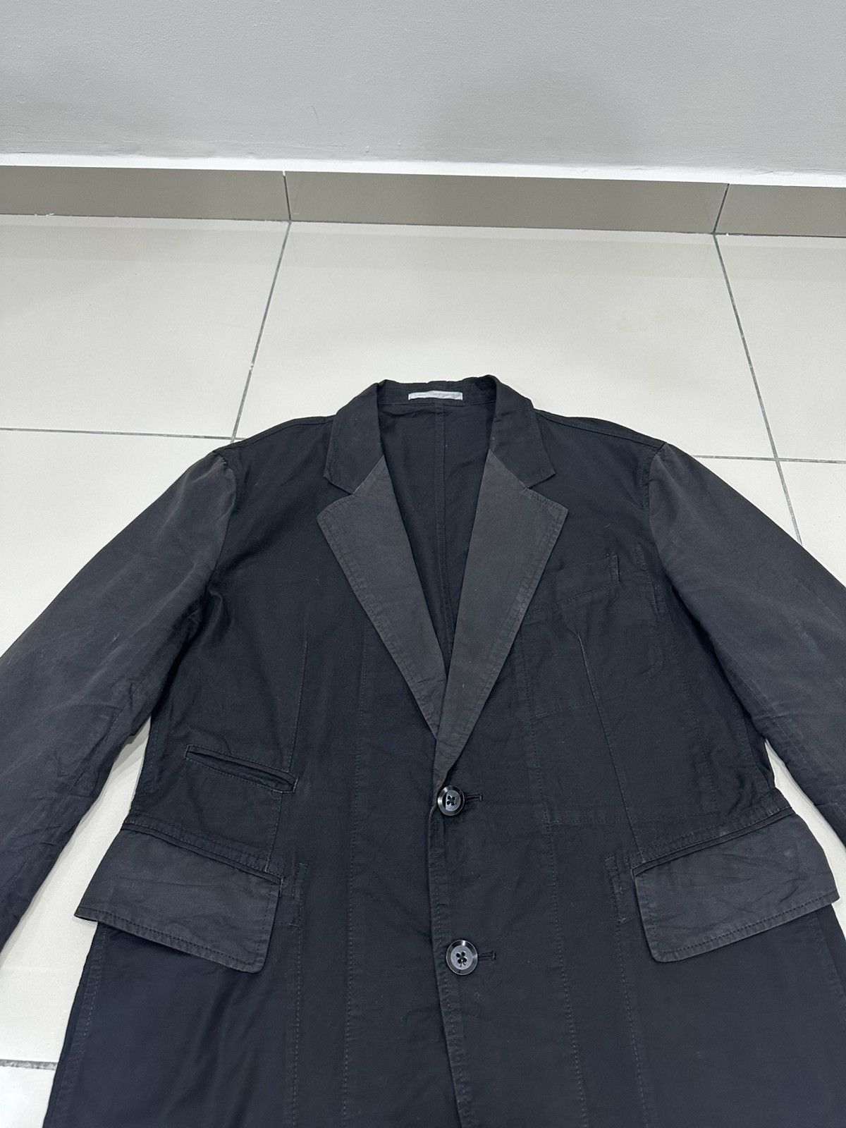 Yohji Yamamoto Yohji Yamamoto A/W2004 Y’s Cotton Rayon Jacket Desing Size US L / EU 52-54 / 3 - 6 Thumbnail