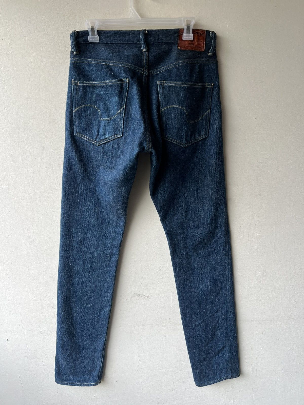 Oni 20oz Oni ONI-679ZR Secret Denim Selvedge Slim Tapered Jeans Size US 30 / EU 46 - 5 Thumbnail