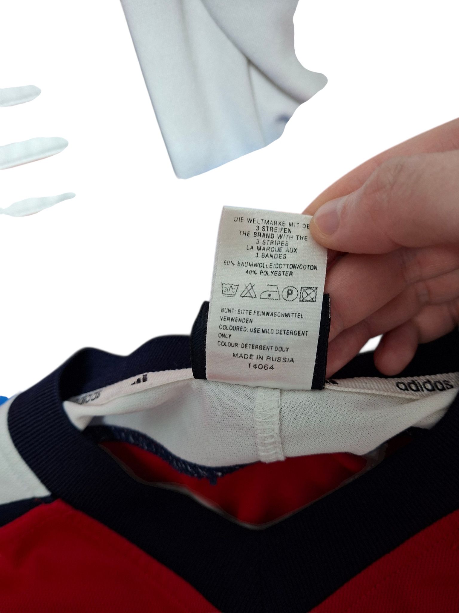 Adidas BAYERN MUNICH ADIDAS VINTAGE CHAMPIONS LEAGUE SOCCER JERSEY Size US XL / EU 56 / 4 - 5 Thumbnail