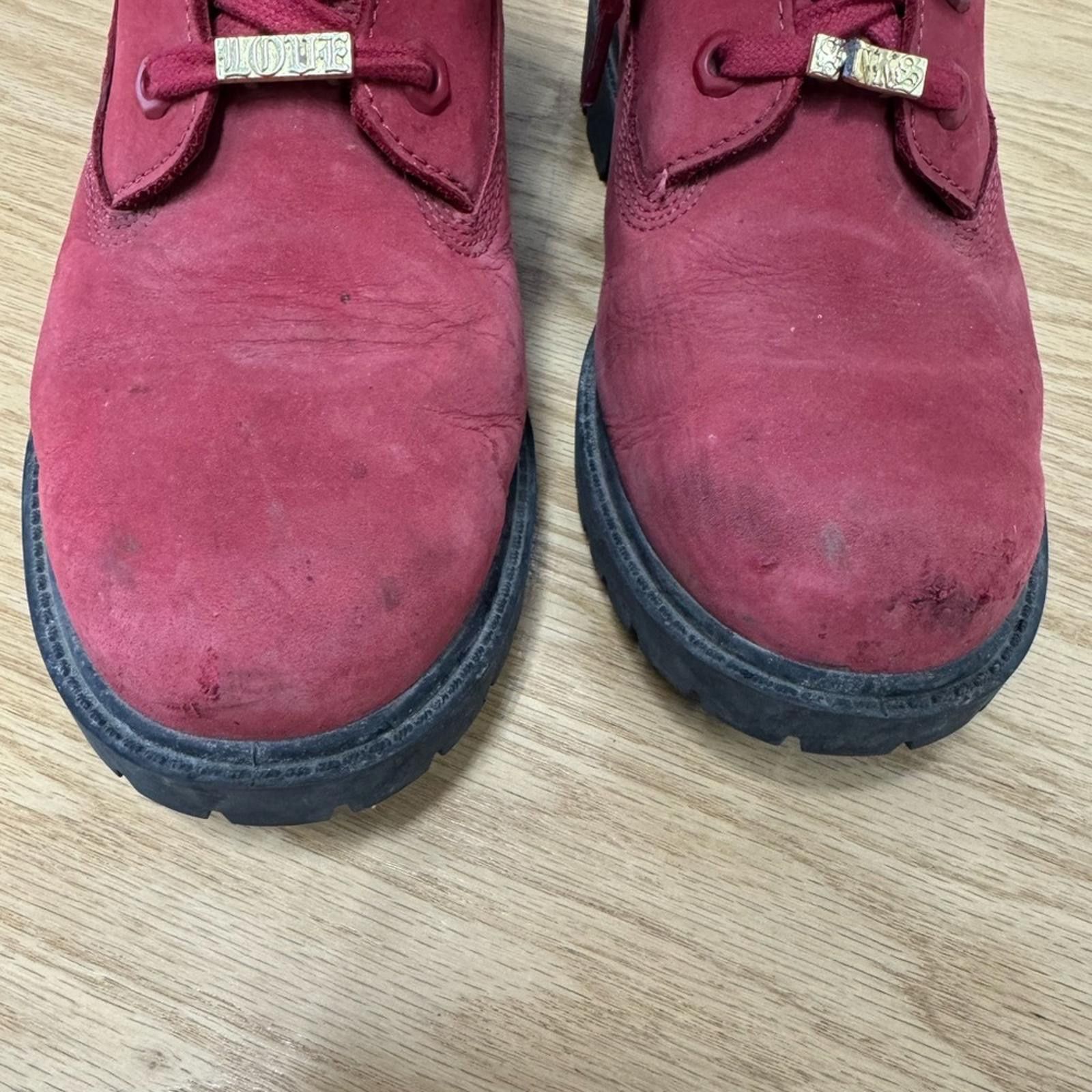 Timberland Timberland Heritage 6" Boots – Red Suede – Size 8 Size US 8 / IT 38 - 7 Thumbnail