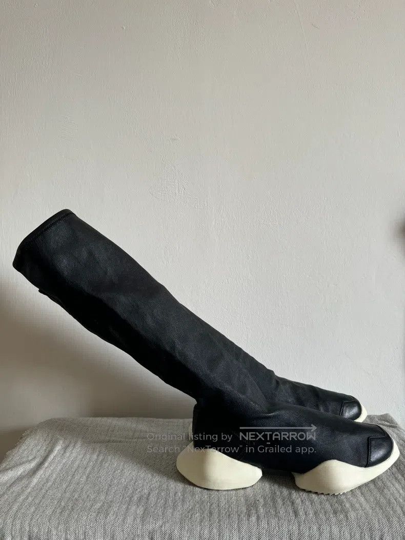 Rick Owens RICK OWENS High-heeled sheepskin boots Size US 7 / EU 40 - 3 Thumbnail
