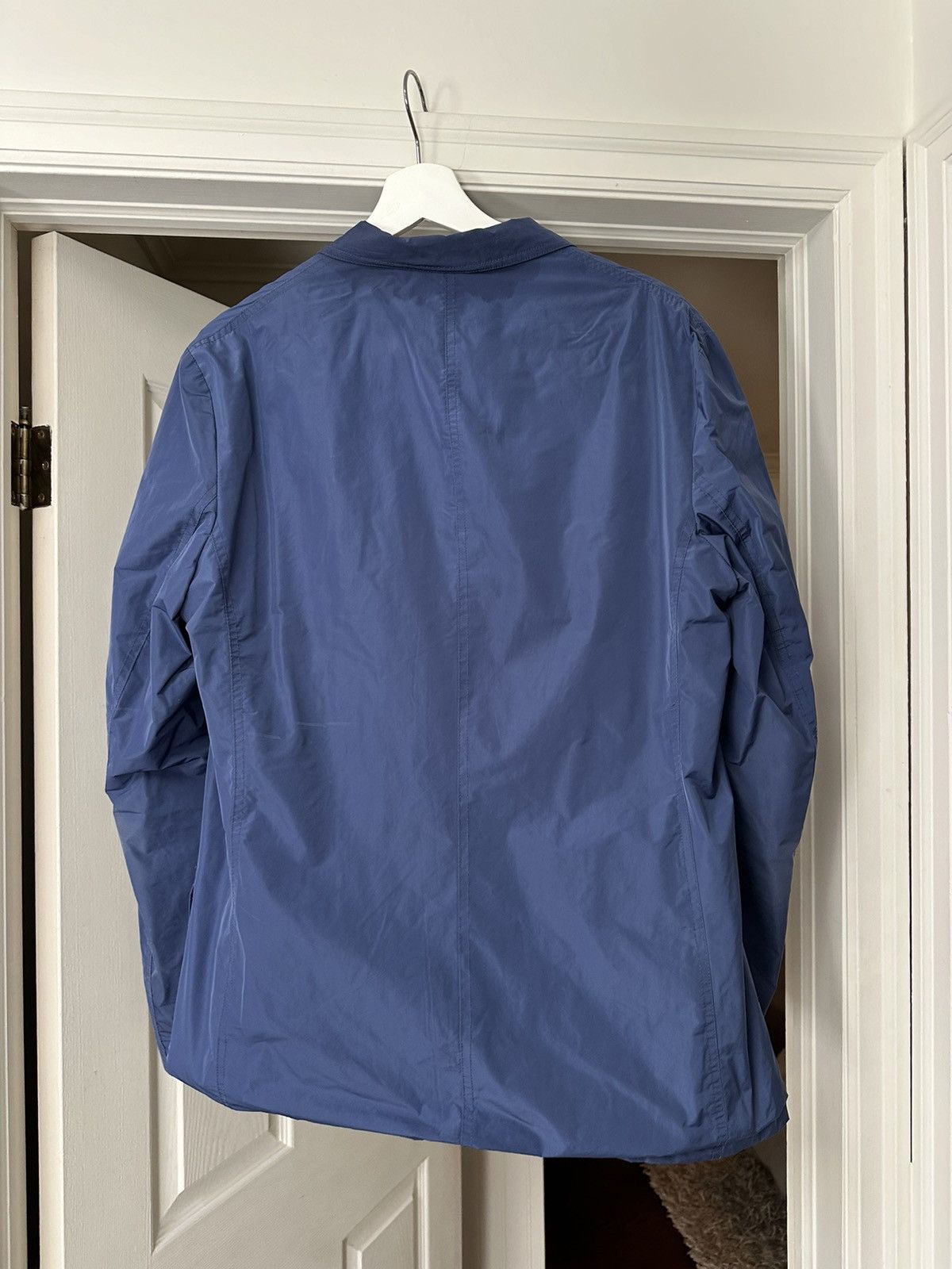 Filippa K Filippa K Blue Nylon Blazer Size US L / EU 52-54 / 3 - 3 Thumbnail