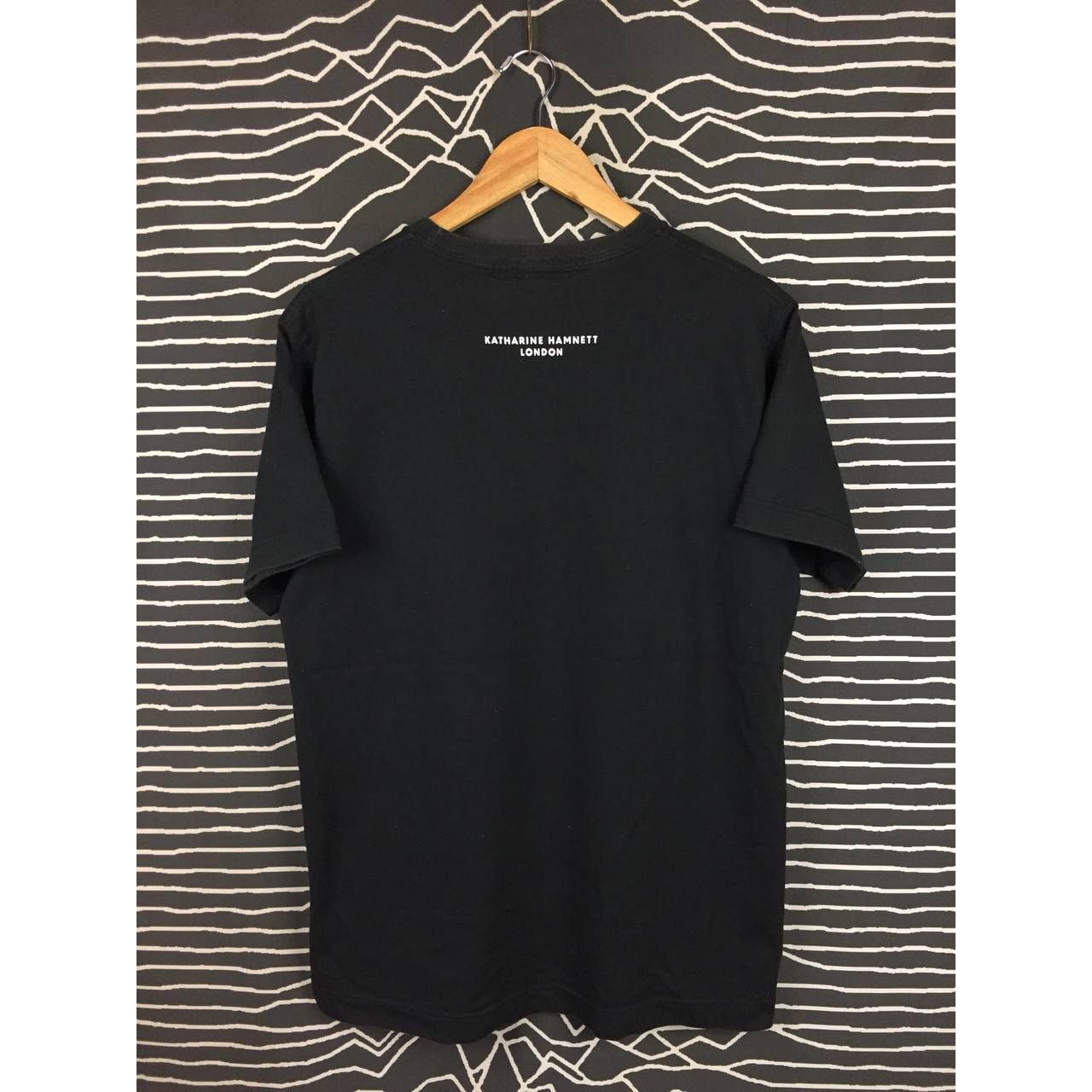 Designer × Katharine Hamnett London × Vintage Vtg Katharine Hamnett London Spell Out Tee Size US L / EU 52-54 / 3 - 5 Thumbnail