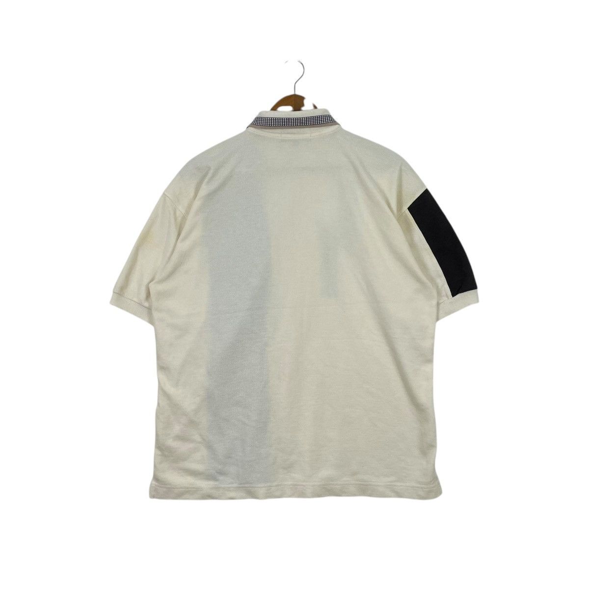 Vintage Vintage Calro Valentino Half Zip Embroid Polo Tshirt Size US L / EU 52-54 / 3 - 4 Thumbnail