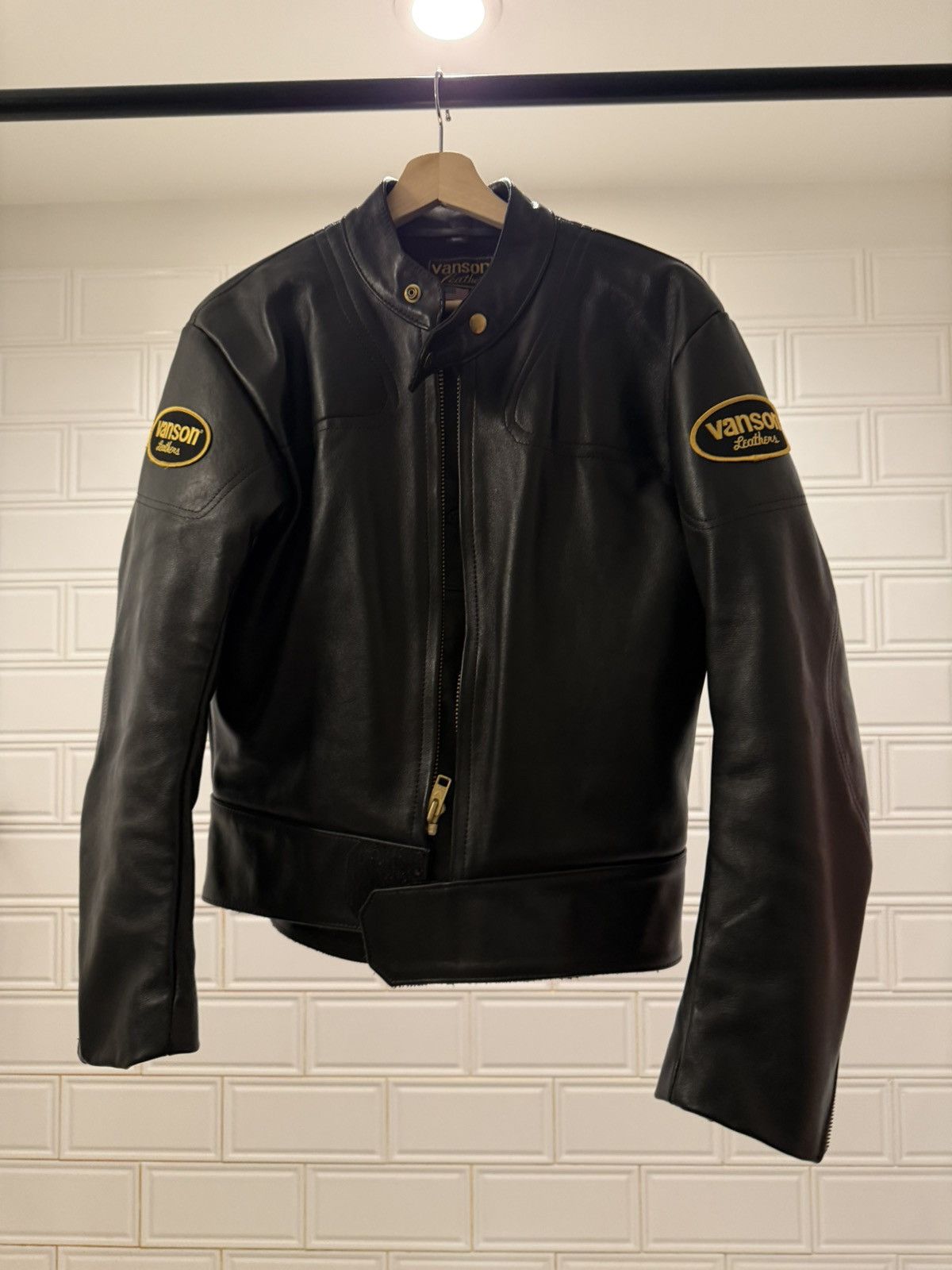 Vanson Leathers Vanson Manx Leather Jacket Size US S / EU 44-46 / 1 - 2 Thumbnail
