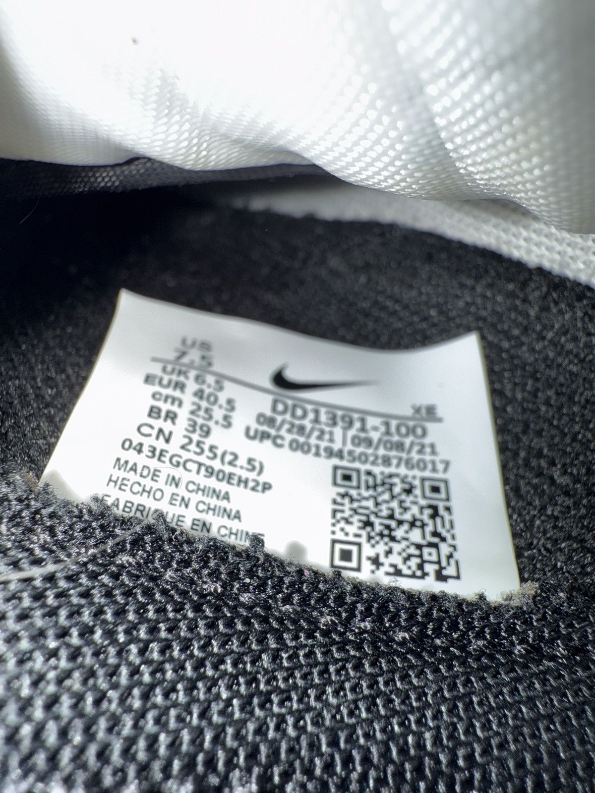 Nike Nike Dunk Low Retro Panda Size US 7.5 / EU 40-41 - 7 Thumbnail