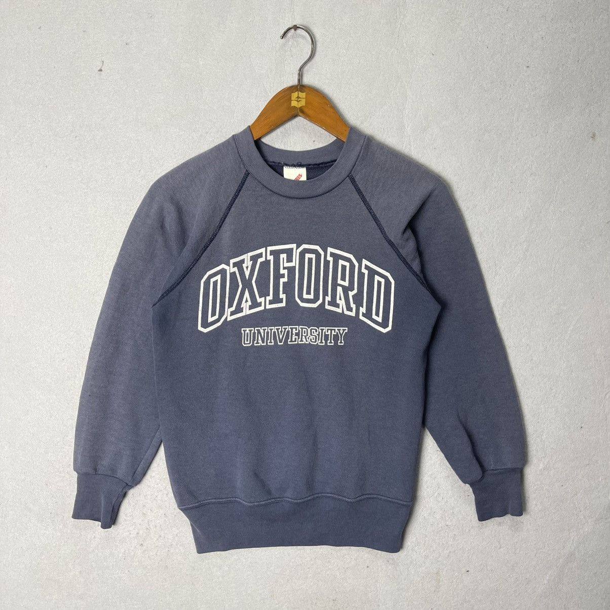Jerzees Vintage Oxford University Jerzees Sweatshirt Size US S / EU 44-46 / 1 - 1 Thumbnail