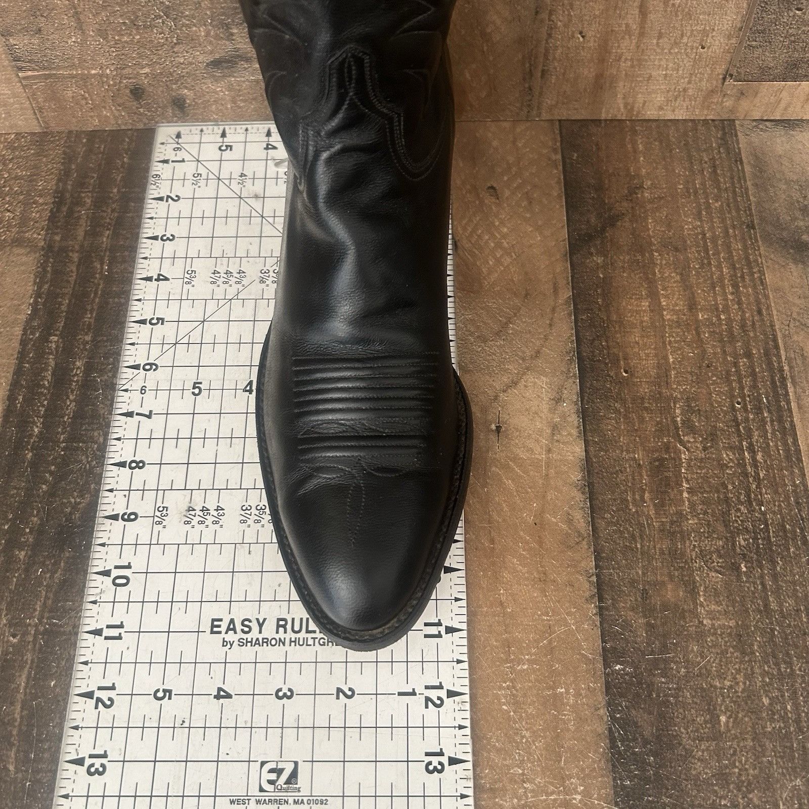 Lucchese Lucchese Classics L681584 Black Cowboy Boots Womens 10.5 B Size US 10.5 / IT 40.5 - 4 Thumbnail