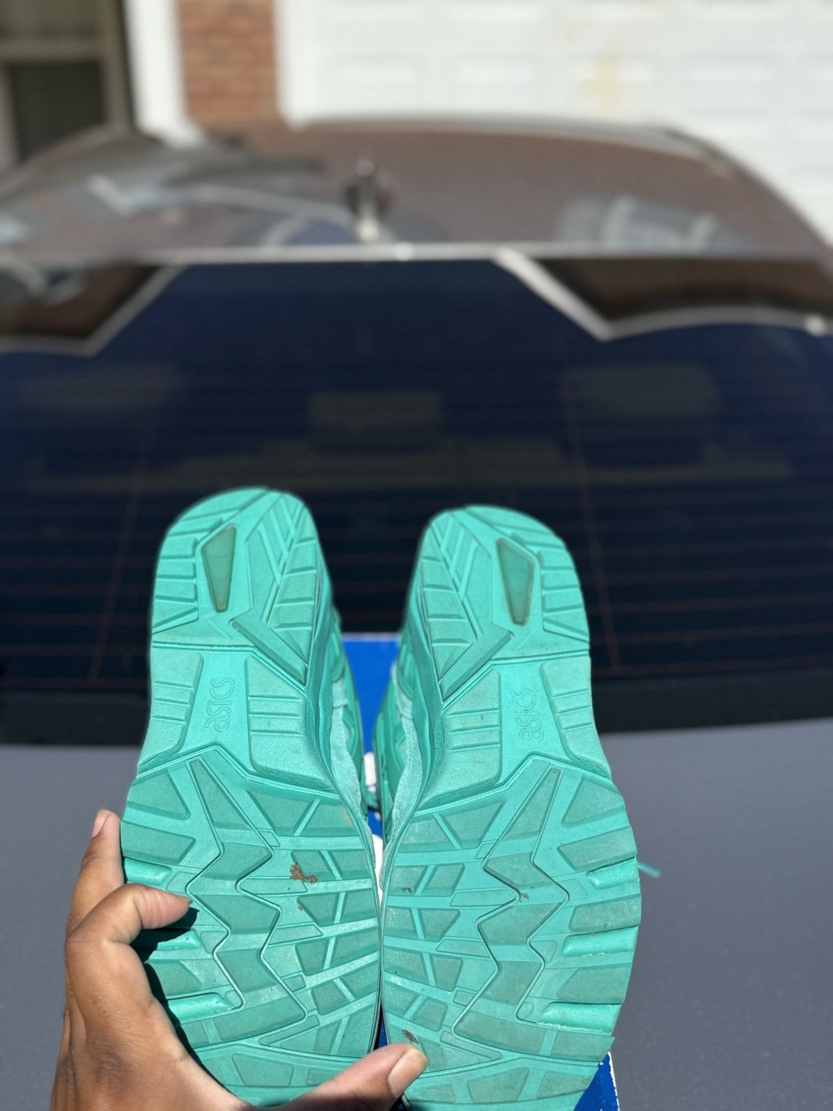 Asics ASICS Gel-Kayano Trainer Ocean Pack Spectra Green Size US 9.5 / EU 42-43 - 7 Thumbnail