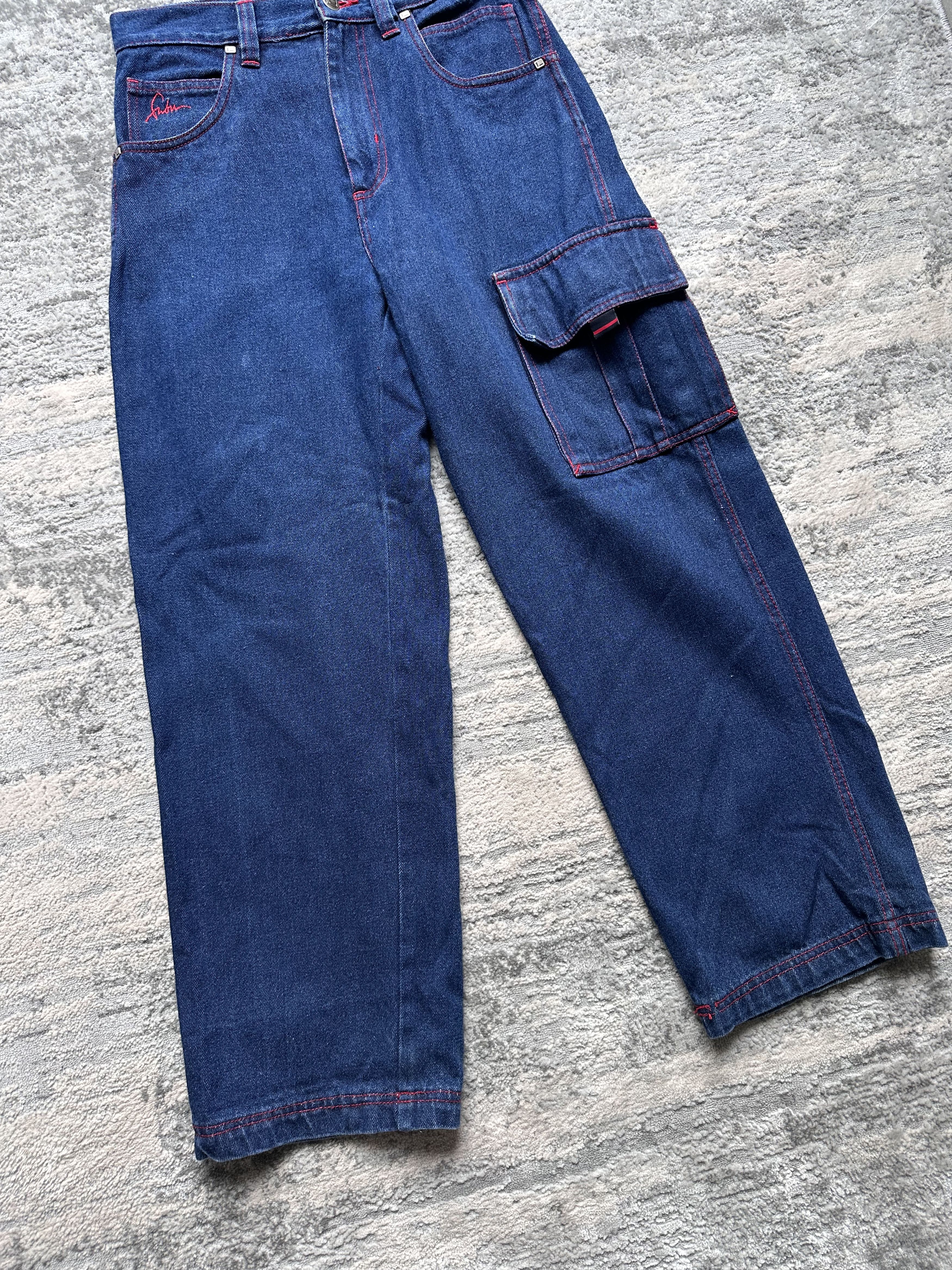 Fubu Fubu vintage double knee baggy jeans Size US 30 / EU 46 - 3 Thumbnail