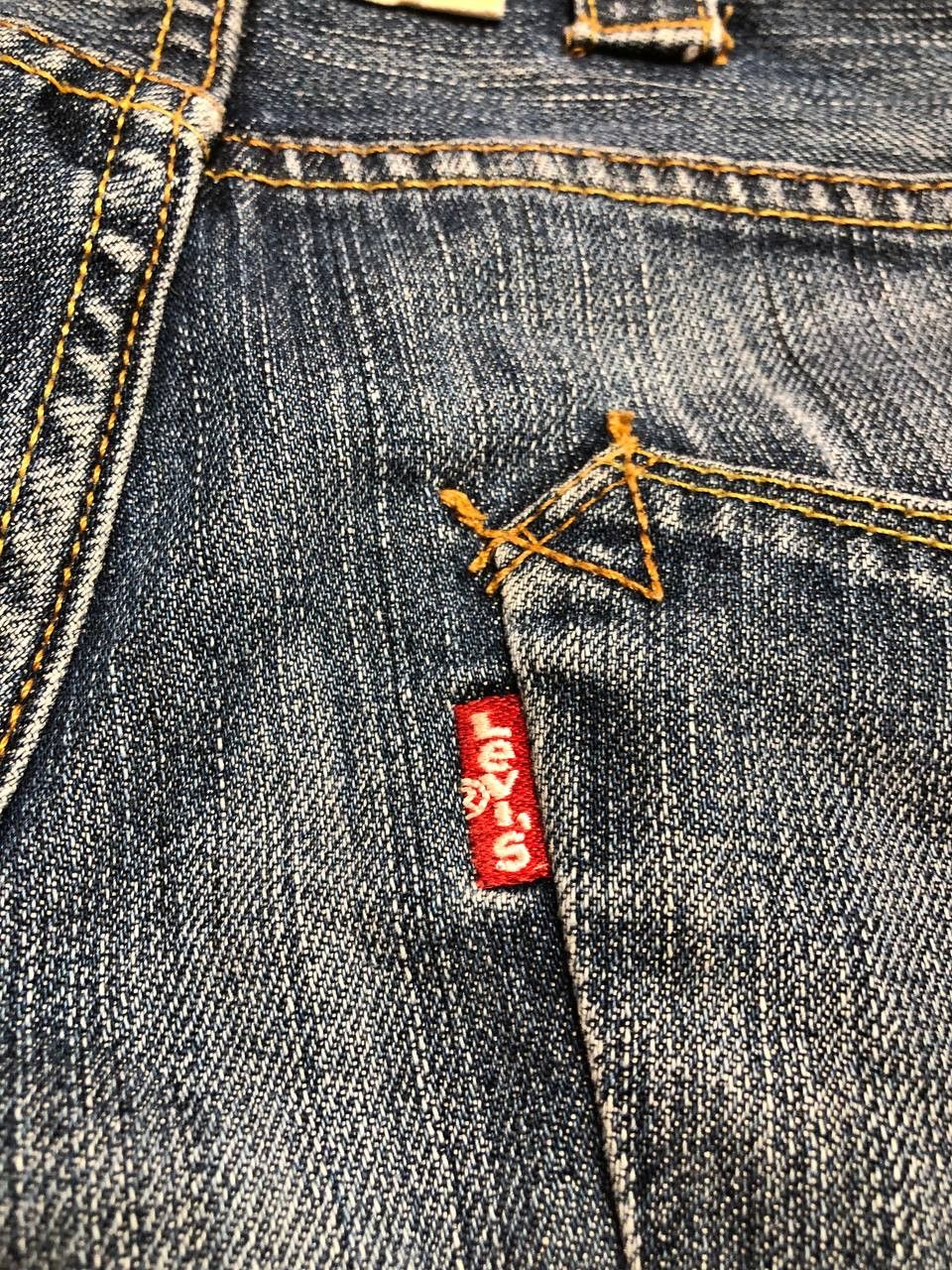 Levi's Vintage Levis Jeans 29x34 Dark Wash Straight STREETWEAR Size 29" - 18 Thumbnail