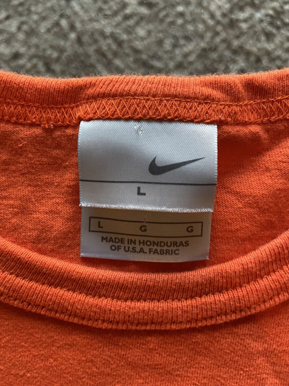 Nike Y2K Silver Tag Fitted Sleeves Nike Tee Size US L / EU 52-54 / 3 - 7 Thumbnail