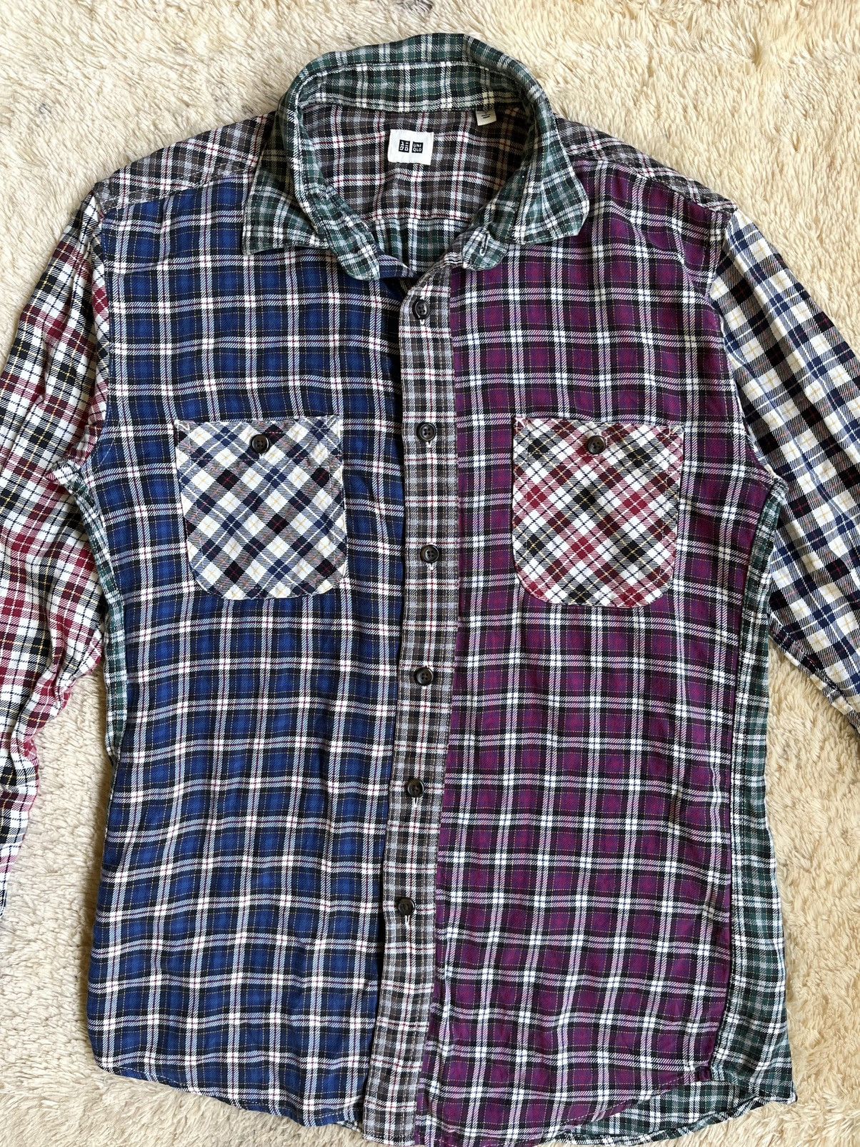Uniqlo Uniqlo Flannel Multicolor Shirt Size S / US 4 / IT 40 - 5 Thumbnail