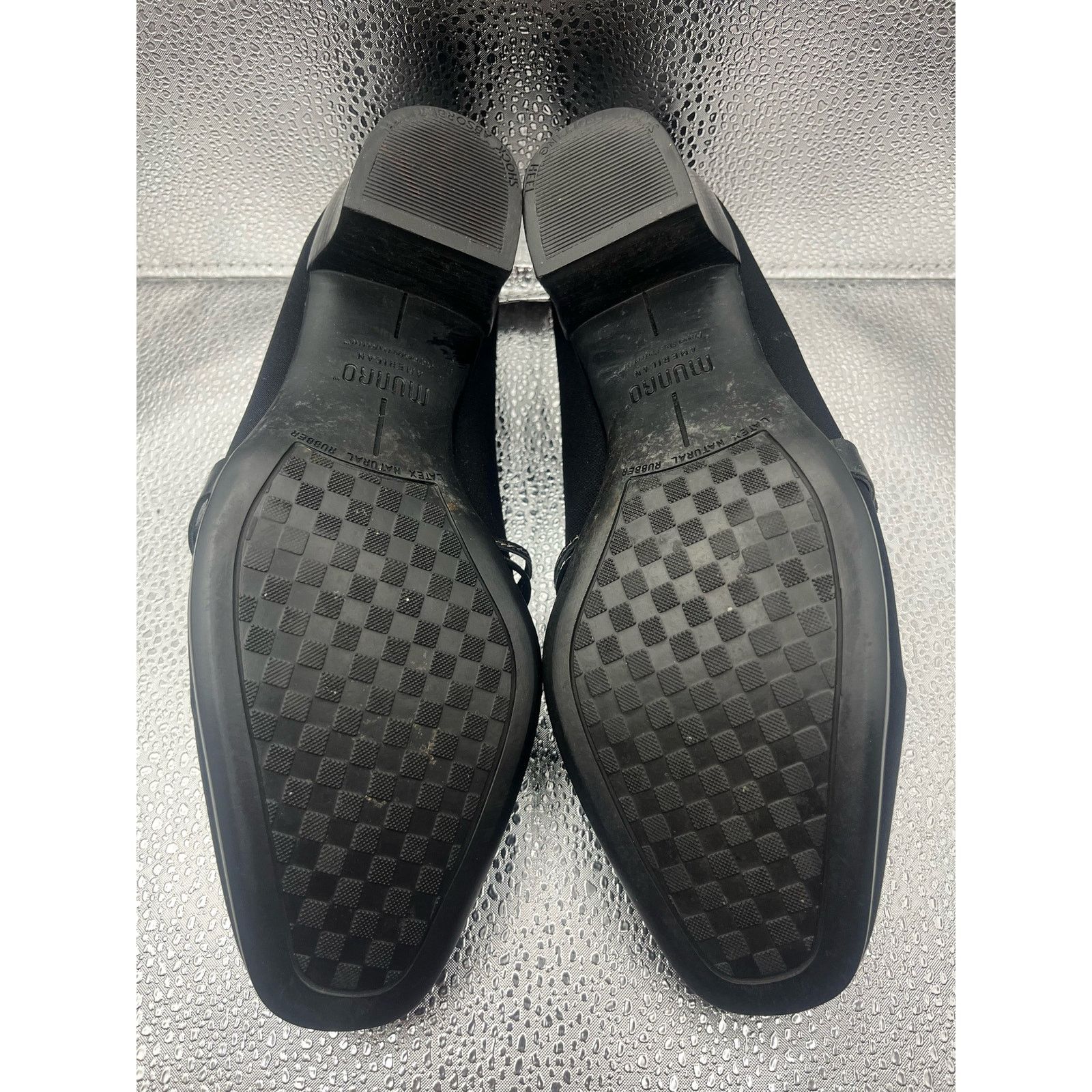 Unknown London Munro Women's Cindi Black Stretch Fabric Shoes Heels Size 7 Size US 7 / IT 37 - 6 Thumbnail