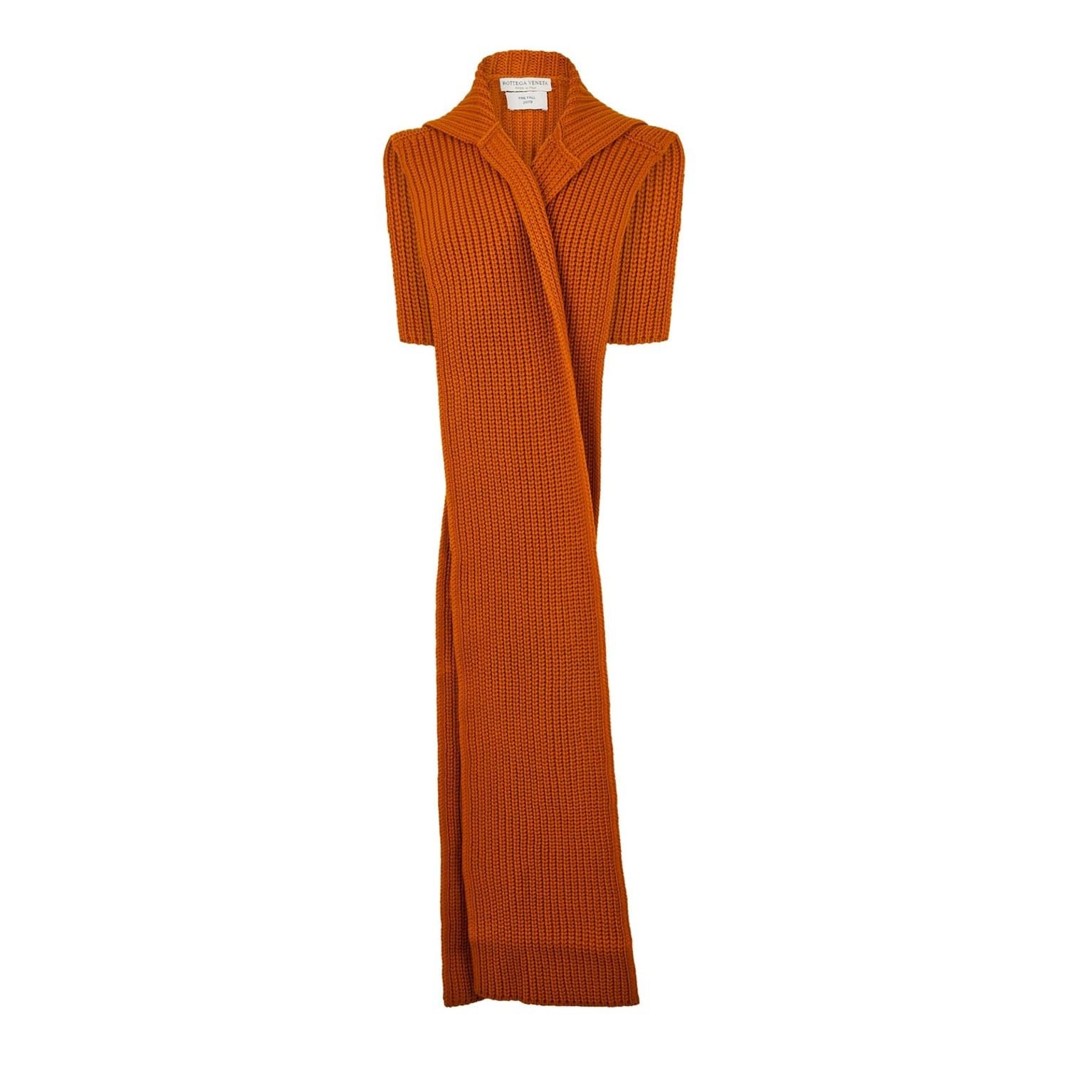 Bottega Veneta Bottega Veneta Bv Scarf in Orange Size ONE SIZE - 1 Thumbnail
