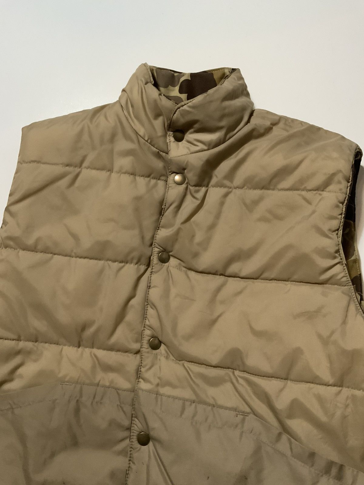 Vintage VTG 80s Out’N Praire Hunting Frogskin Reversible Vest Jacket Size US M / EU 48-50 / 2 - 10 Thumbnail