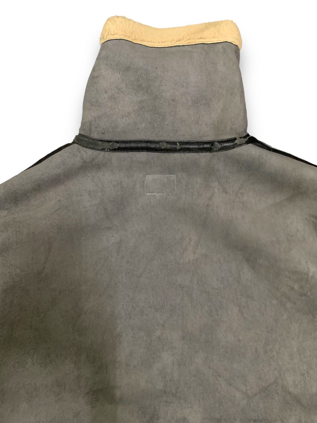 Japanese Brand Japanese WWG Faux Suede Sherpa Lined Oversized B3 Jacket Size US XXL / EU 58 / 5 - 14 Thumbnail