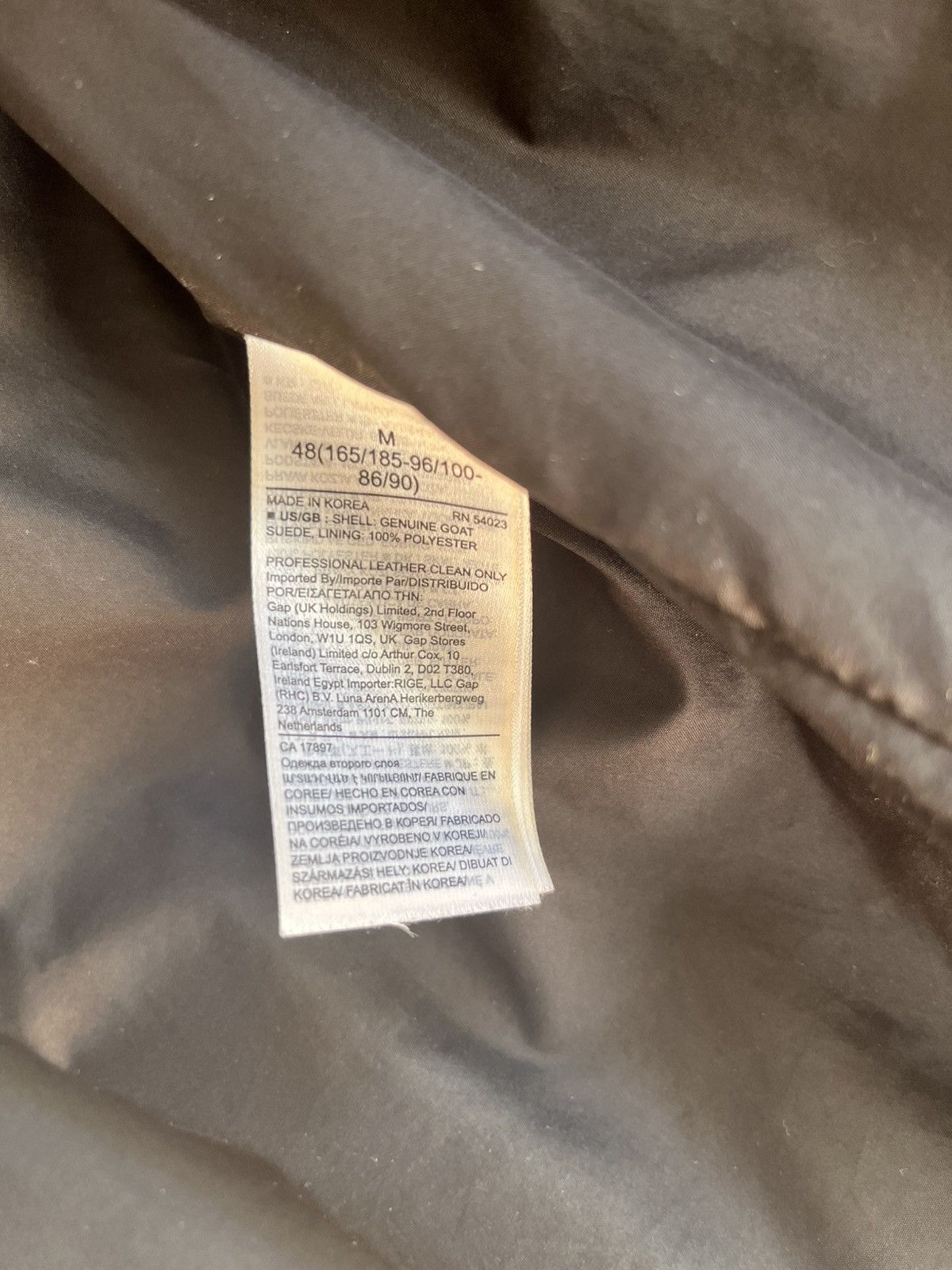Banana Republic Brown Napped Leather Jacket Size US M / EU 48-50 / 2 - 9 Thumbnail