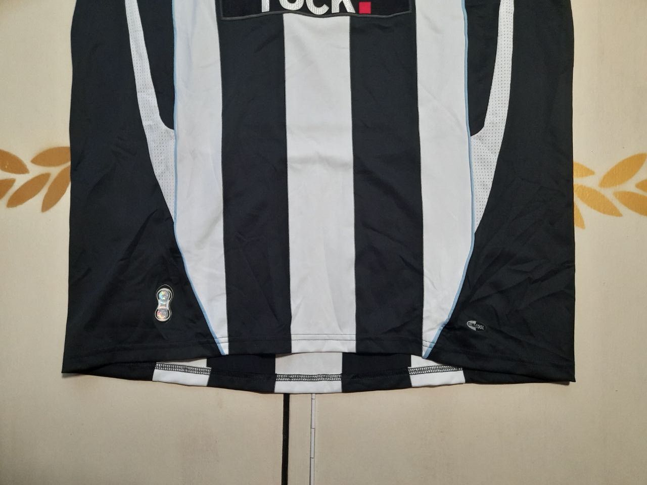Adidas × Vintage Adidas Newcastle United Jersey #4 Nolan 2008-2009 Size US L / EU 52-54 / 3 - 5 Thumbnail