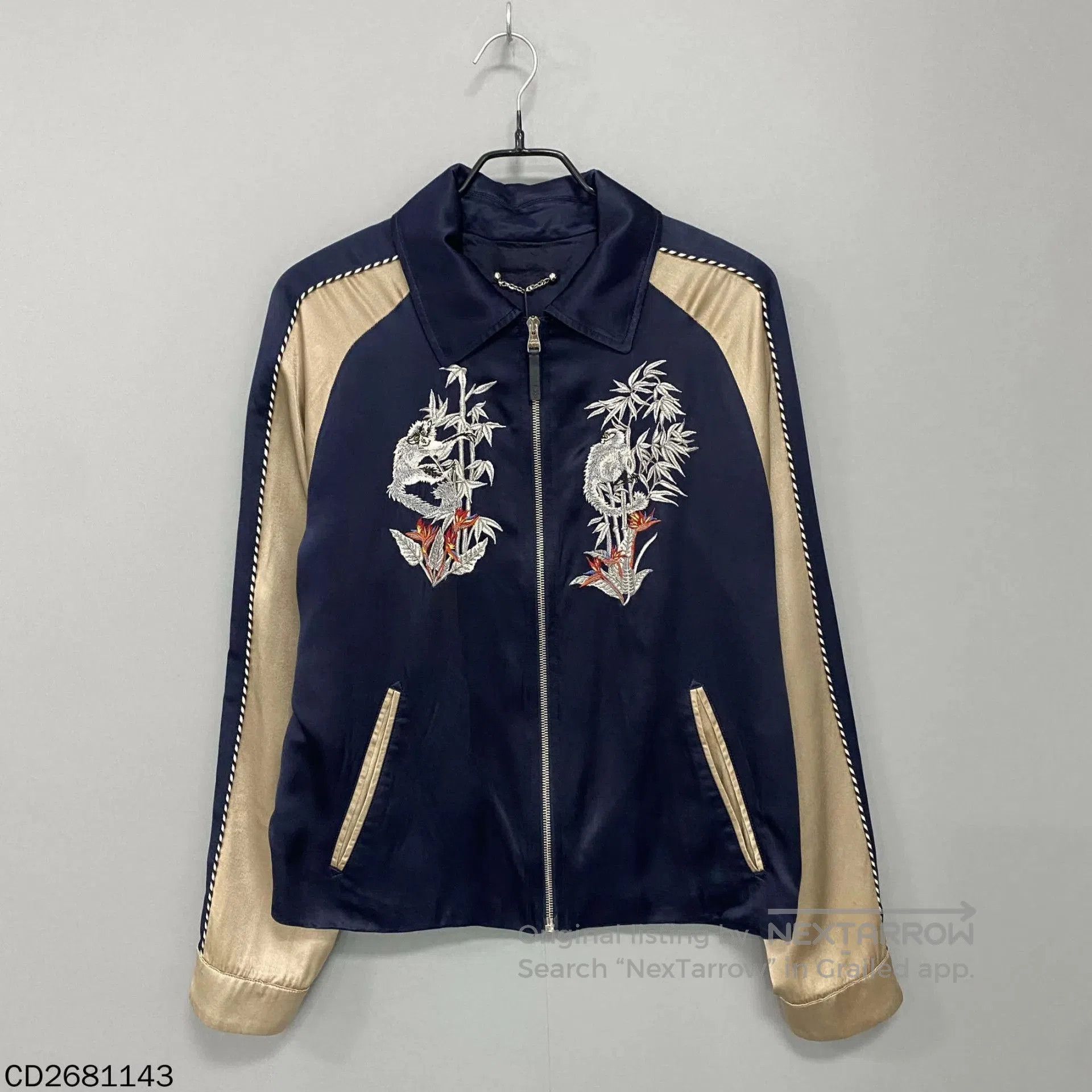 Louis Vuitton Embroidered Multi Color Zip-Front Jacket Size M. Size US M / EU 48-50 / 2 - 1 Thumbnail