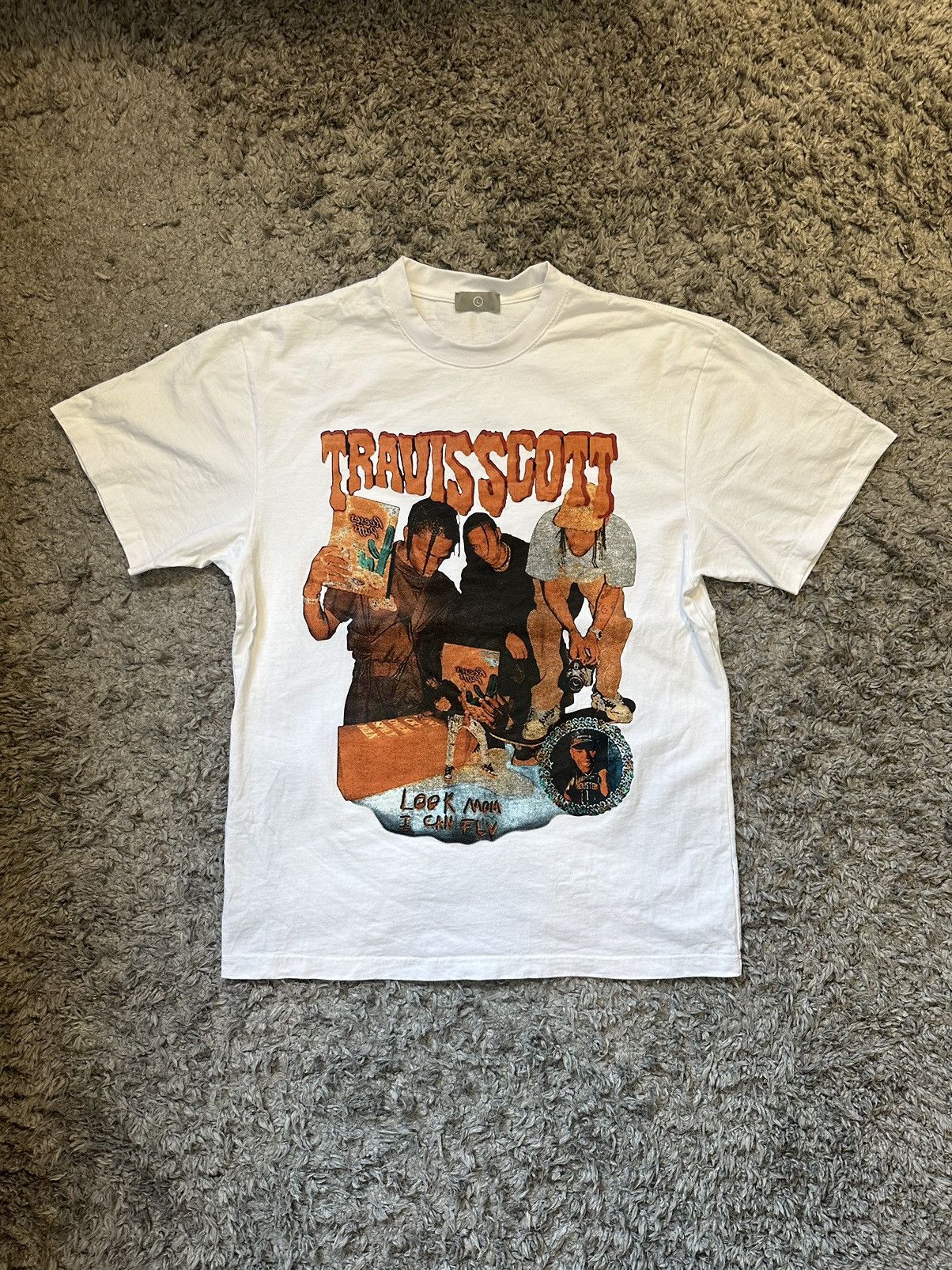 Travis Scott Look Mom I Can Fly Shirt | Grailed