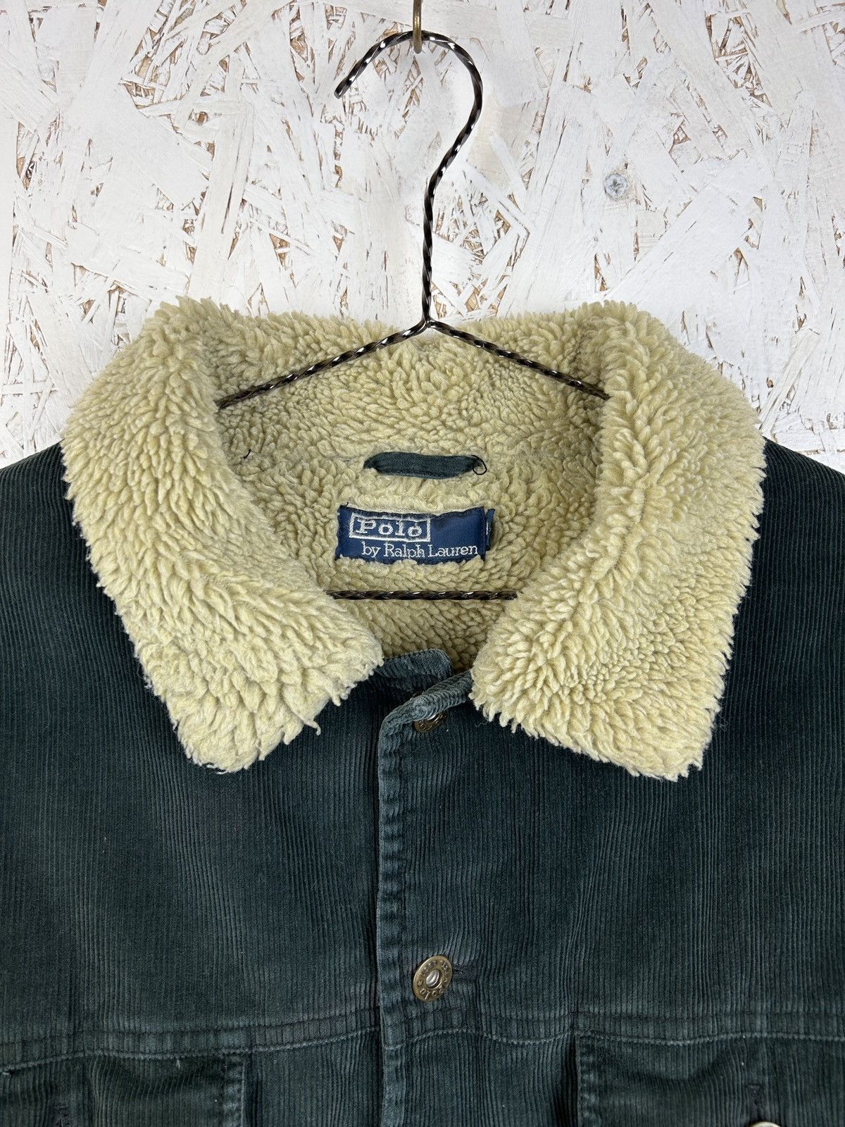 Polo Ralph Lauren Polo By Ralph Lauren Corduroy Sherpa Jacket Size M / US 6-8 / IT 42-44 - 2 Thumbnail