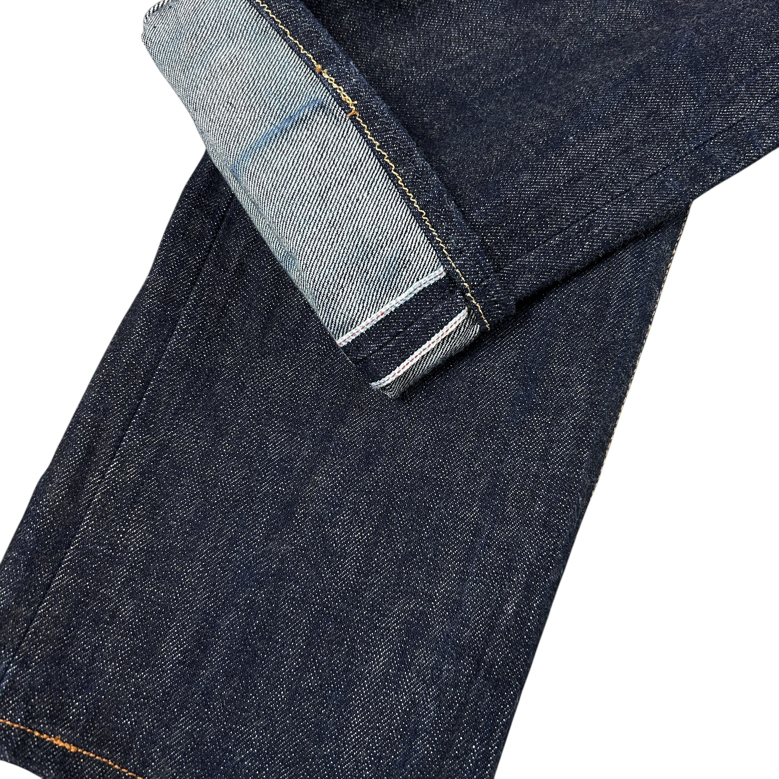 Gustin Gustin California Slim Raw Selvedge Denim Jeans Blue 31 Size US 31 - 7 Thumbnail
