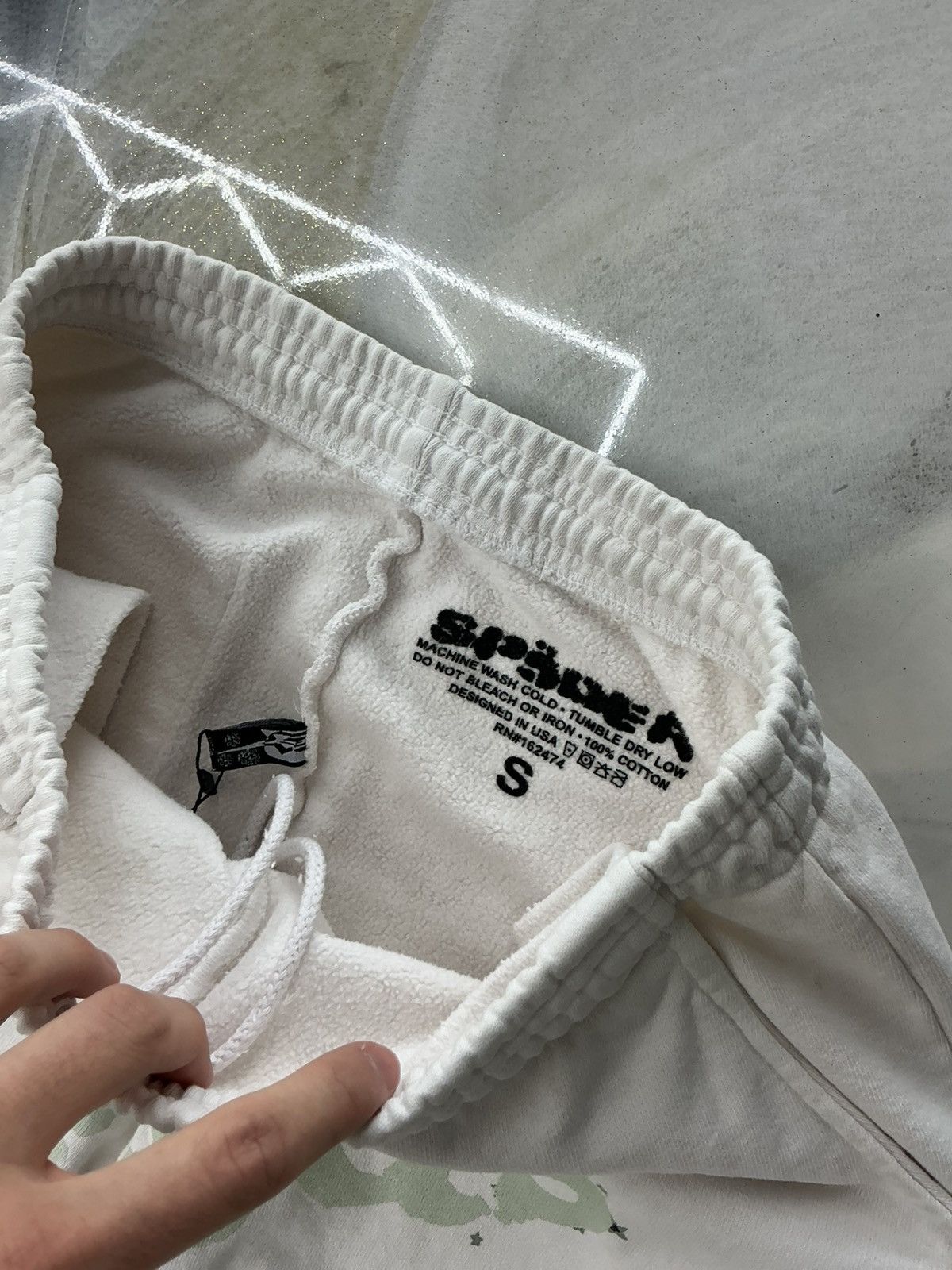 Sp5der Sp5der Sweatpants White Grey Size S Size US 30 / EU 46 - 9 Thumbnail