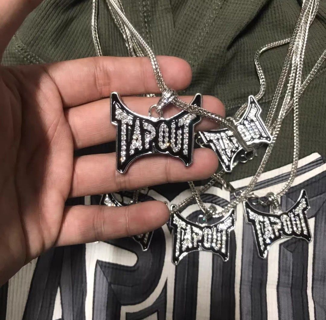 Tapout tapout diamond bling necklace Size ONE SIZE - 1 Thumbnail