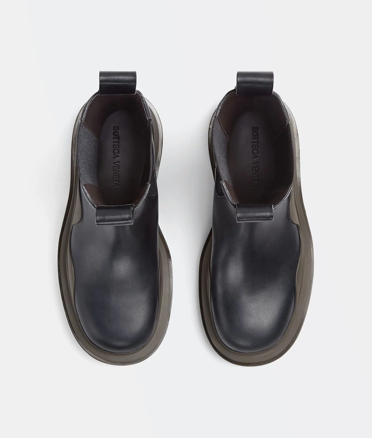 Bottega Veneta o1w1db10425 Tire Chelsea Boots in Black/Camping Size US 12 / EU 45 - 4 Thumbnail