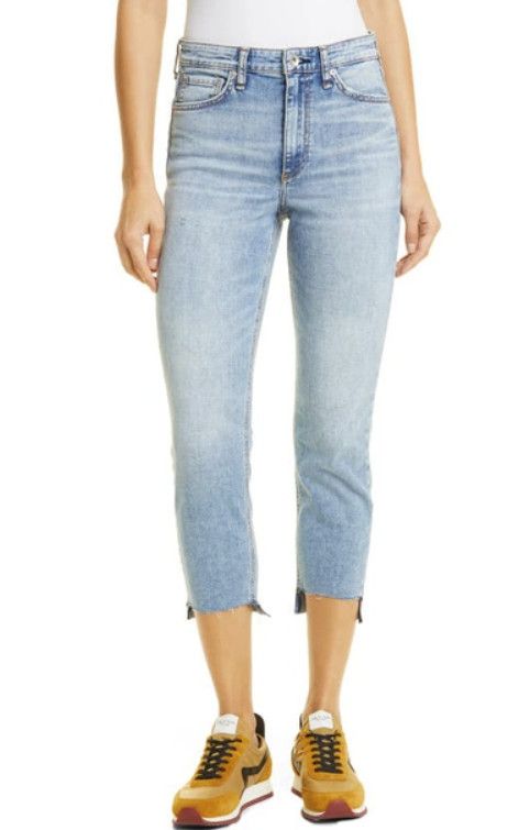 Rag & Bone RAG & BONE Nina Shorty Cigarette Jeans In Alexis ( 23 ) Size 23" - 1 Thumbnail