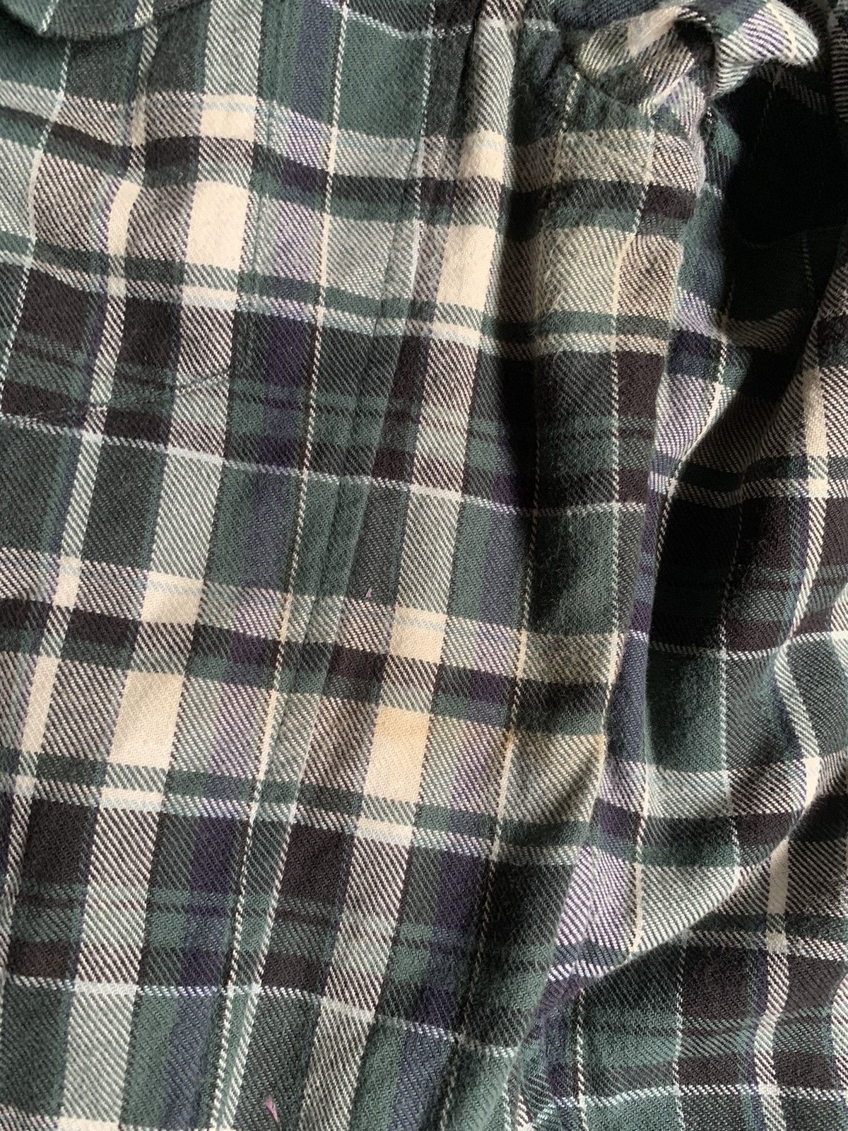 Japanese Brand Vintage PPFM Double Layered Flanel Long Shirt Size US M / EU 48-50 / 2 - 4 Thumbnail