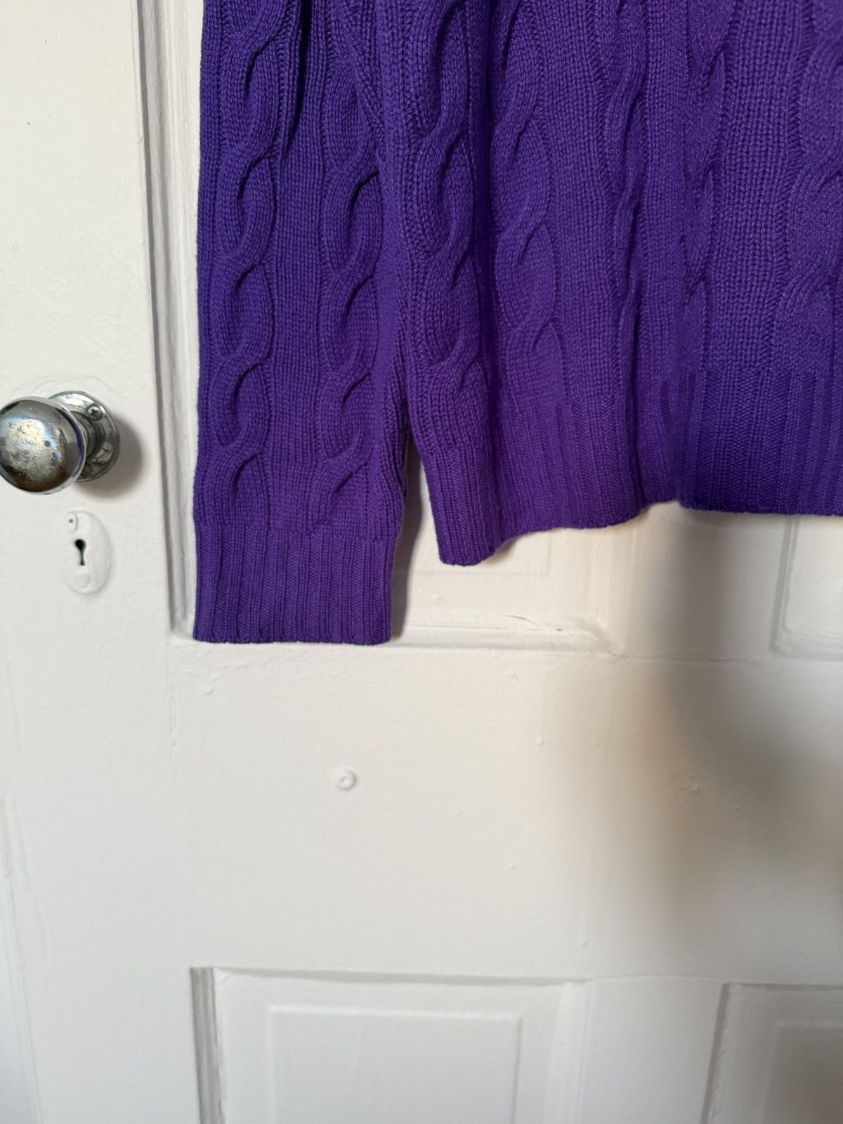 Ralph Lauren Purple Label Lightweight Cashmere Sweater Size US L / EU 52-54 / 3 - 4 Thumbnail