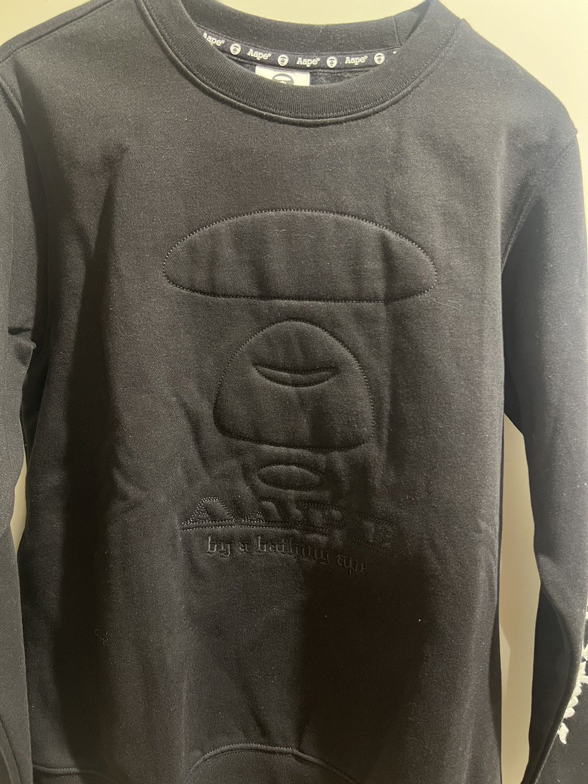 Aape AAPE BY BATHING APE BLACK SWEATSHIRT BRAND NEW Size US S / EU 44-46 / 1 - 2 Thumbnail