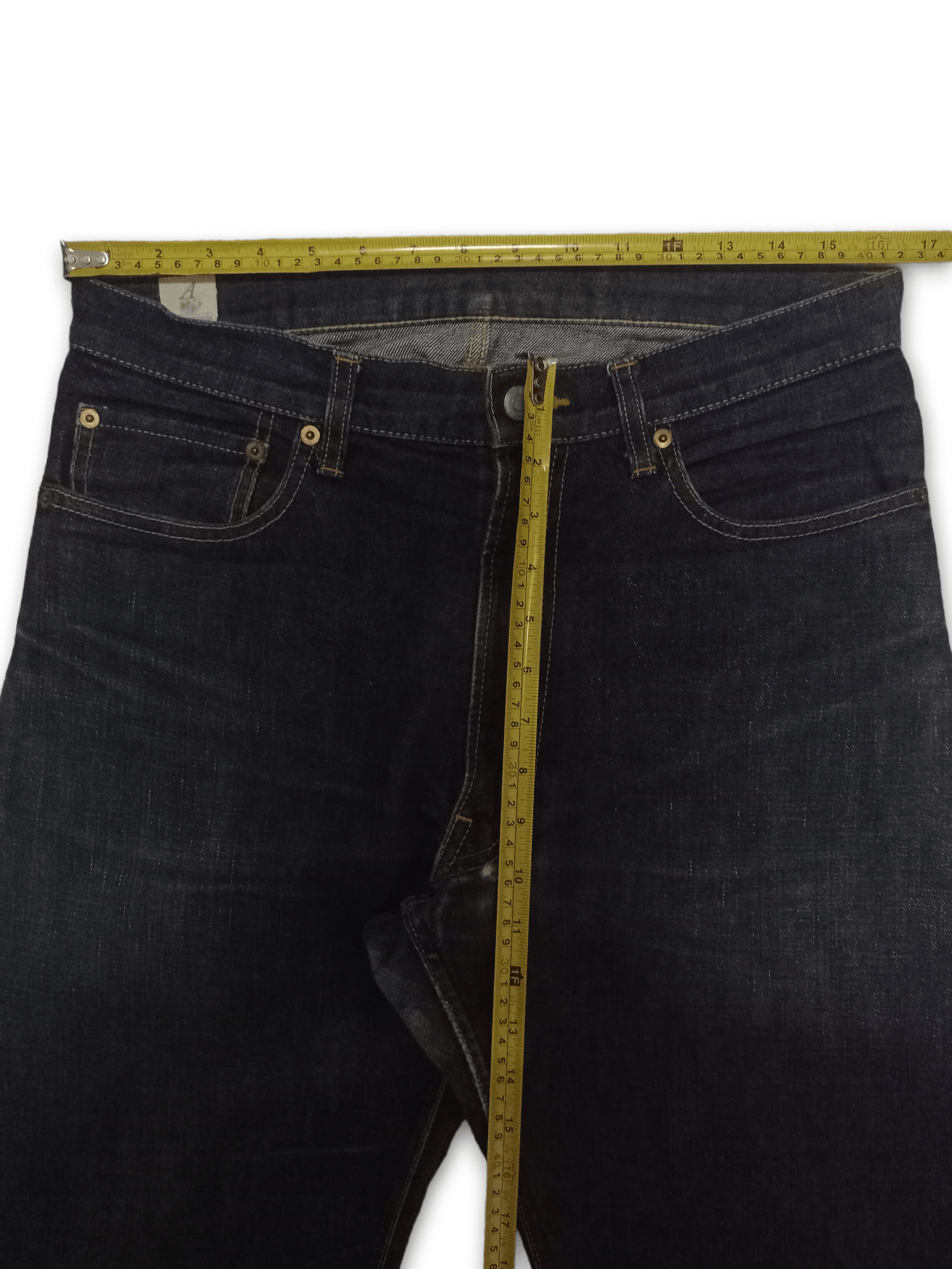 ANATOMICA × Japanese Brand × Vintage Anatomica Paris 618 Talon Zipper Jeans Made in Japan Size US 33 - 9 Thumbnail