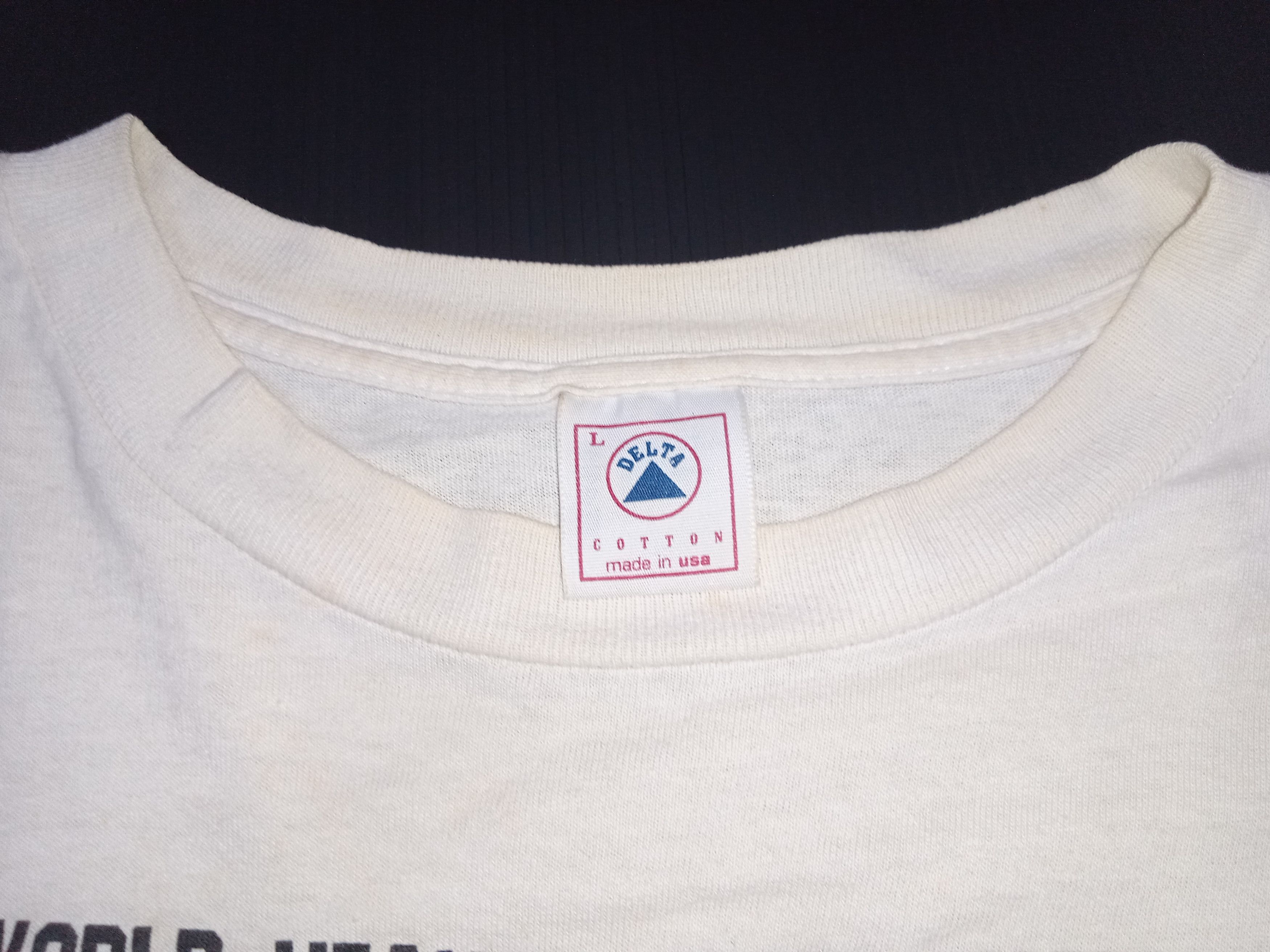 Vintage Vintage 90s Holyfield Vs Bowe Boxing T-Shirt Size US L / EU 52-54 / 3 - 4 Thumbnail