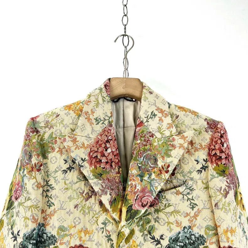 Louis Vuitton Louis Vuitton Embroidered floral-presbyopic full-print woo Size US S / EU 44-46 / 1 - 3 Thumbnail