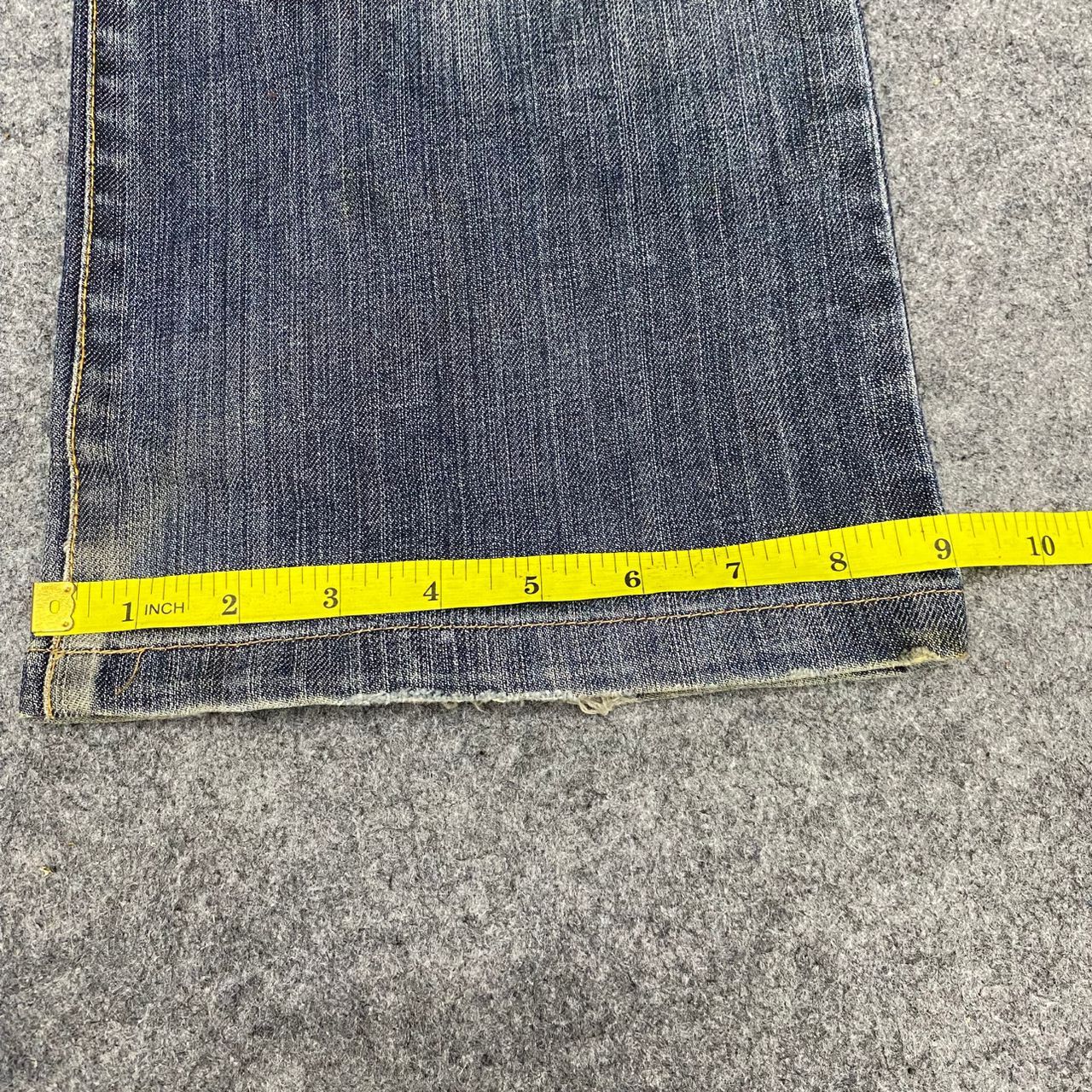 If Six Was Nine 💥Best Offer💥Vintage Joseph Homme Flare Distressed Denim Size US 36 / EU 52 - 7 Thumbnail