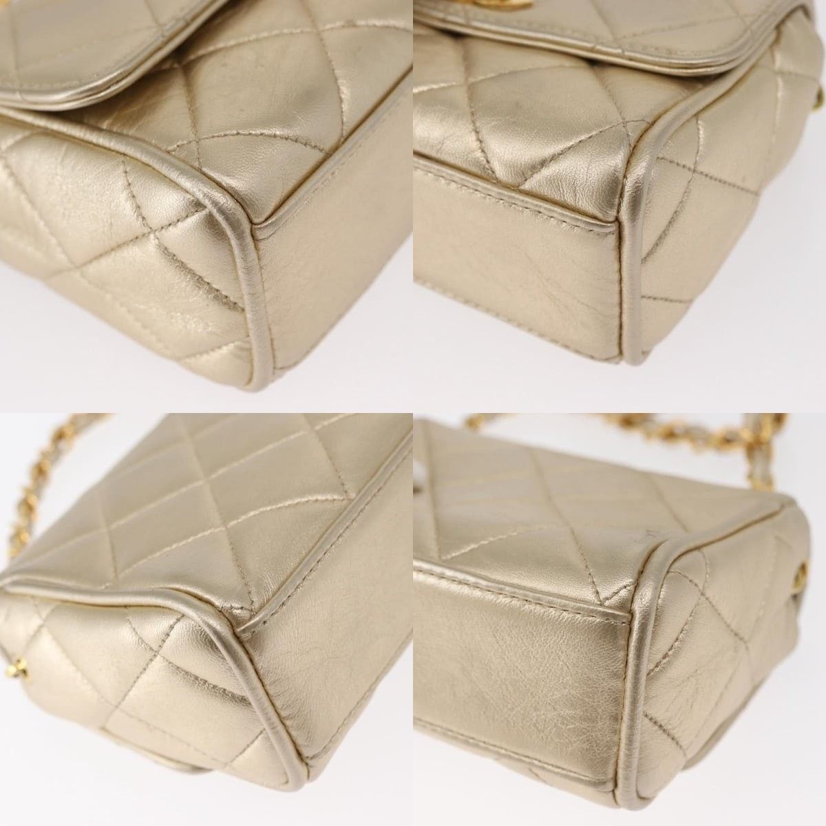 Chanel Chanel Mini Matelasse 13 Chain Shoulder Bag Size ONE SIZE - 6 Thumbnail